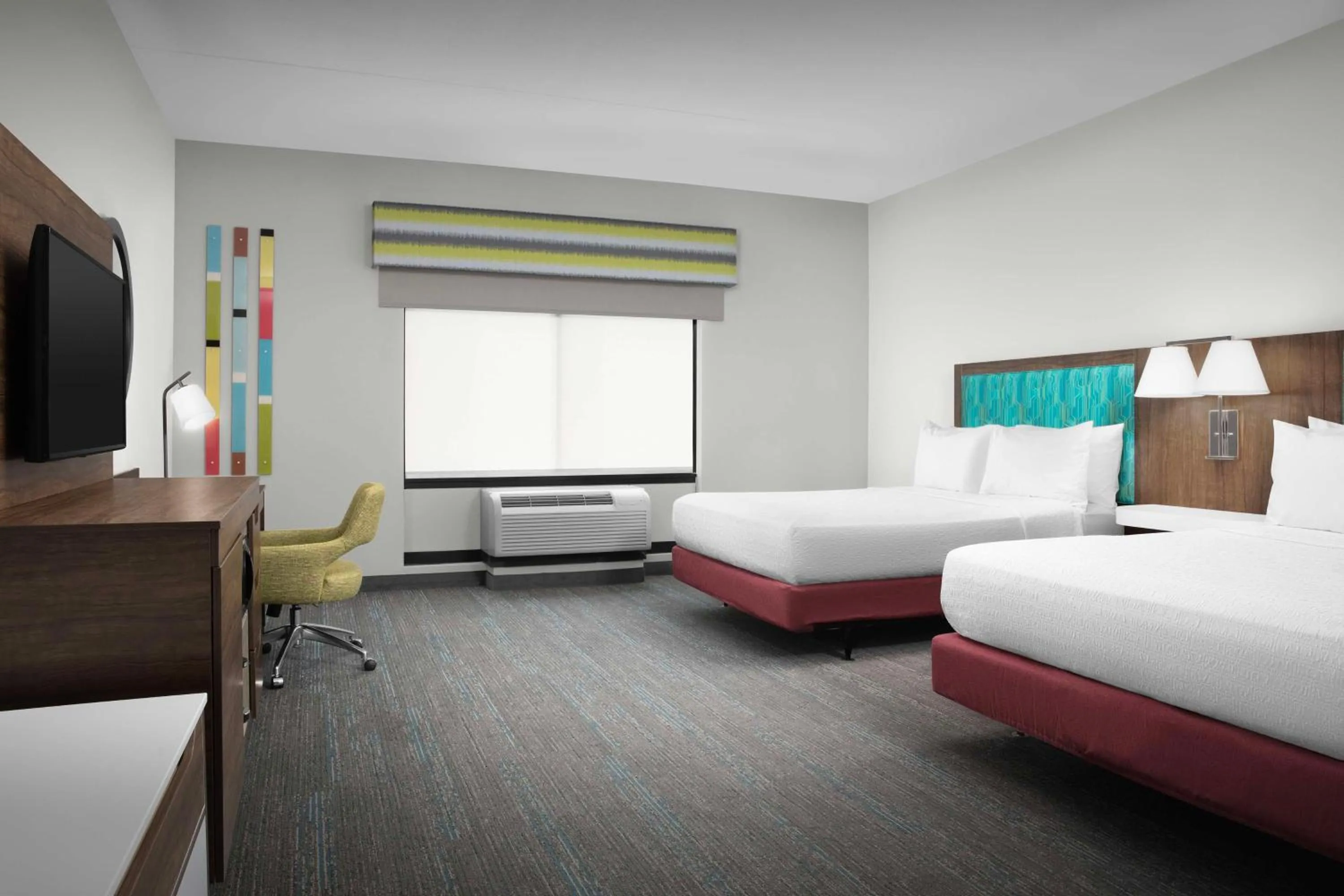 Bed in Hampton Inn Dandridge