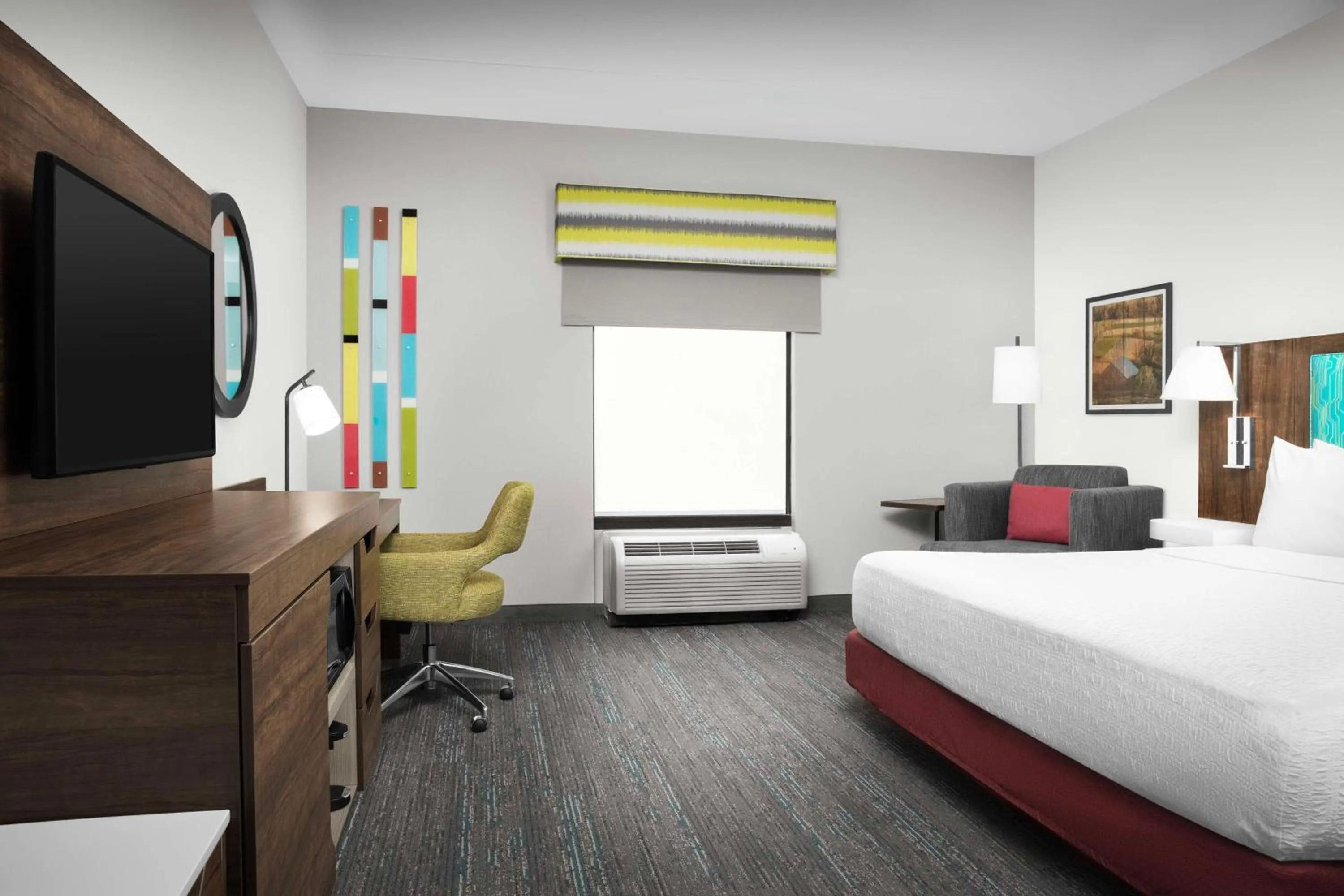 Bed in Hampton Inn Dandridge