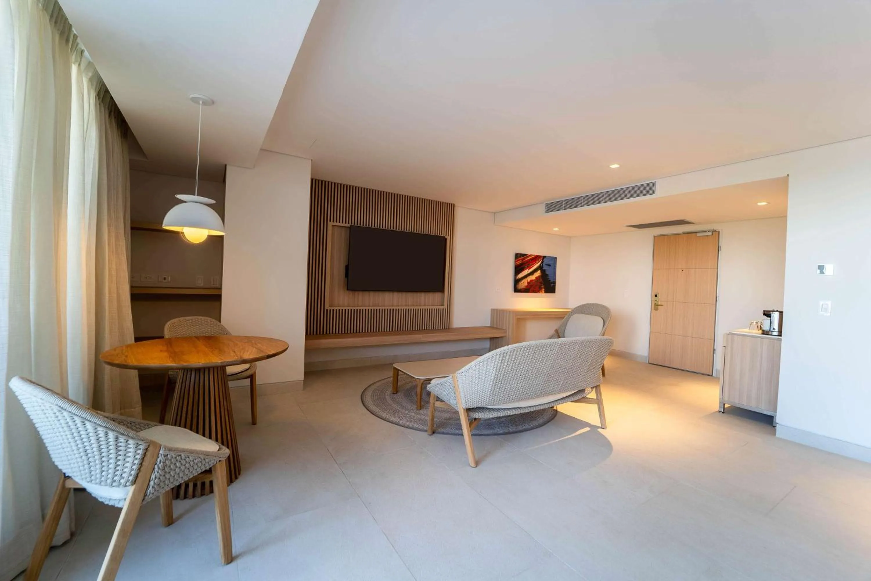 Living room in Hilton Cartagena