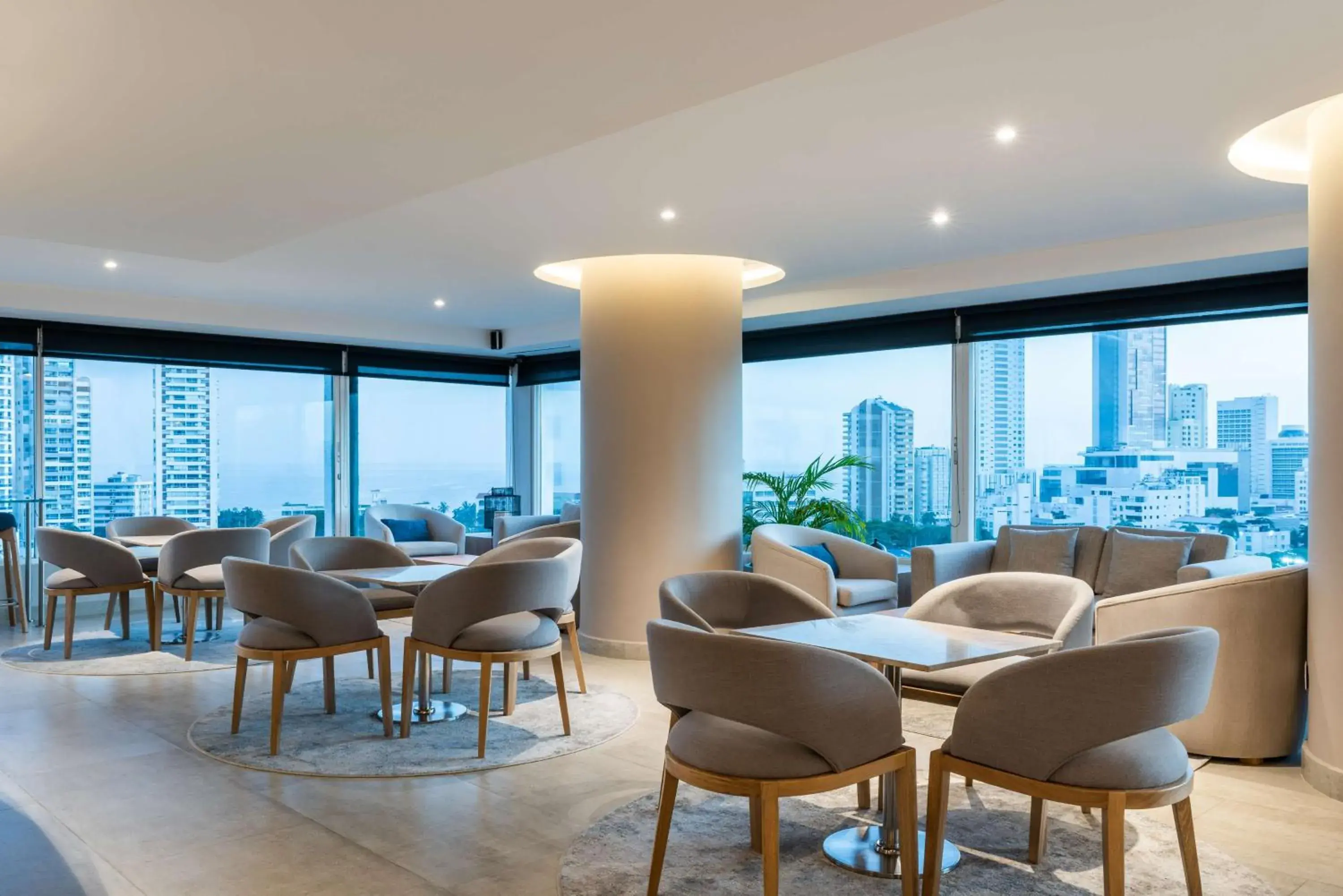 Property building in Hilton Cartagena Property building in Hilton Cartagena