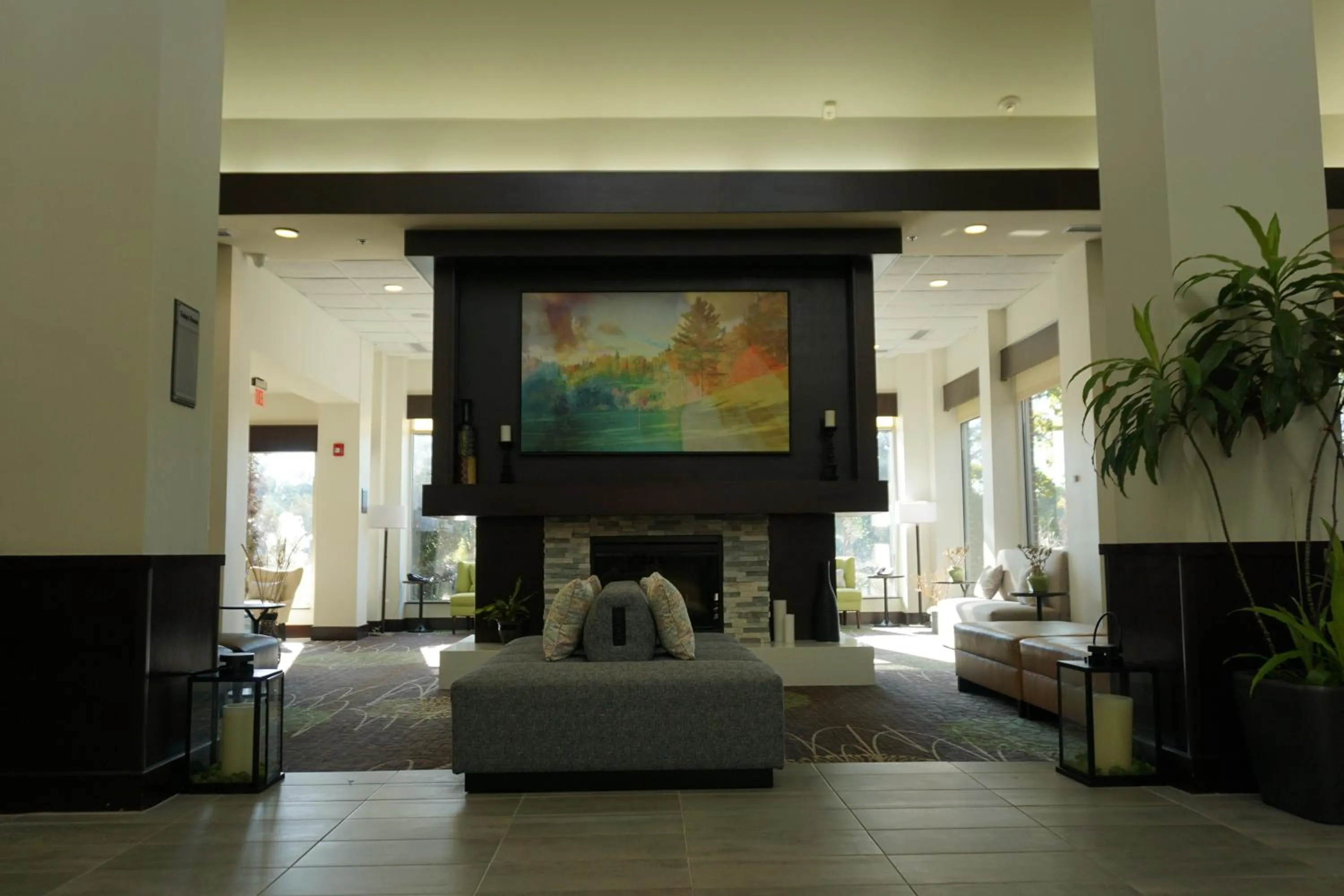 Seating area in Hilton Garden Inn Atlanta/Peachtree City