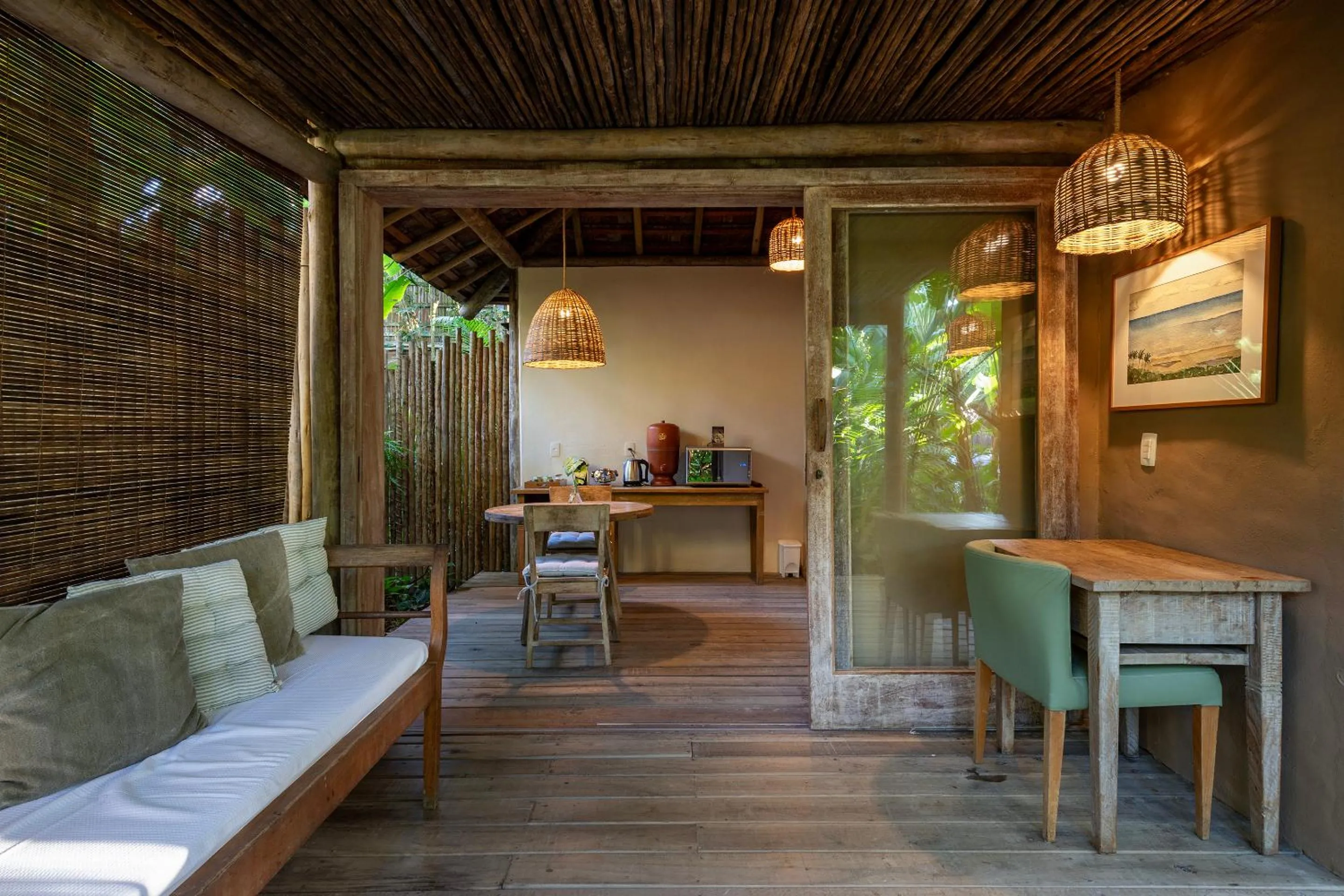 Patio in Pousada Capim Santo