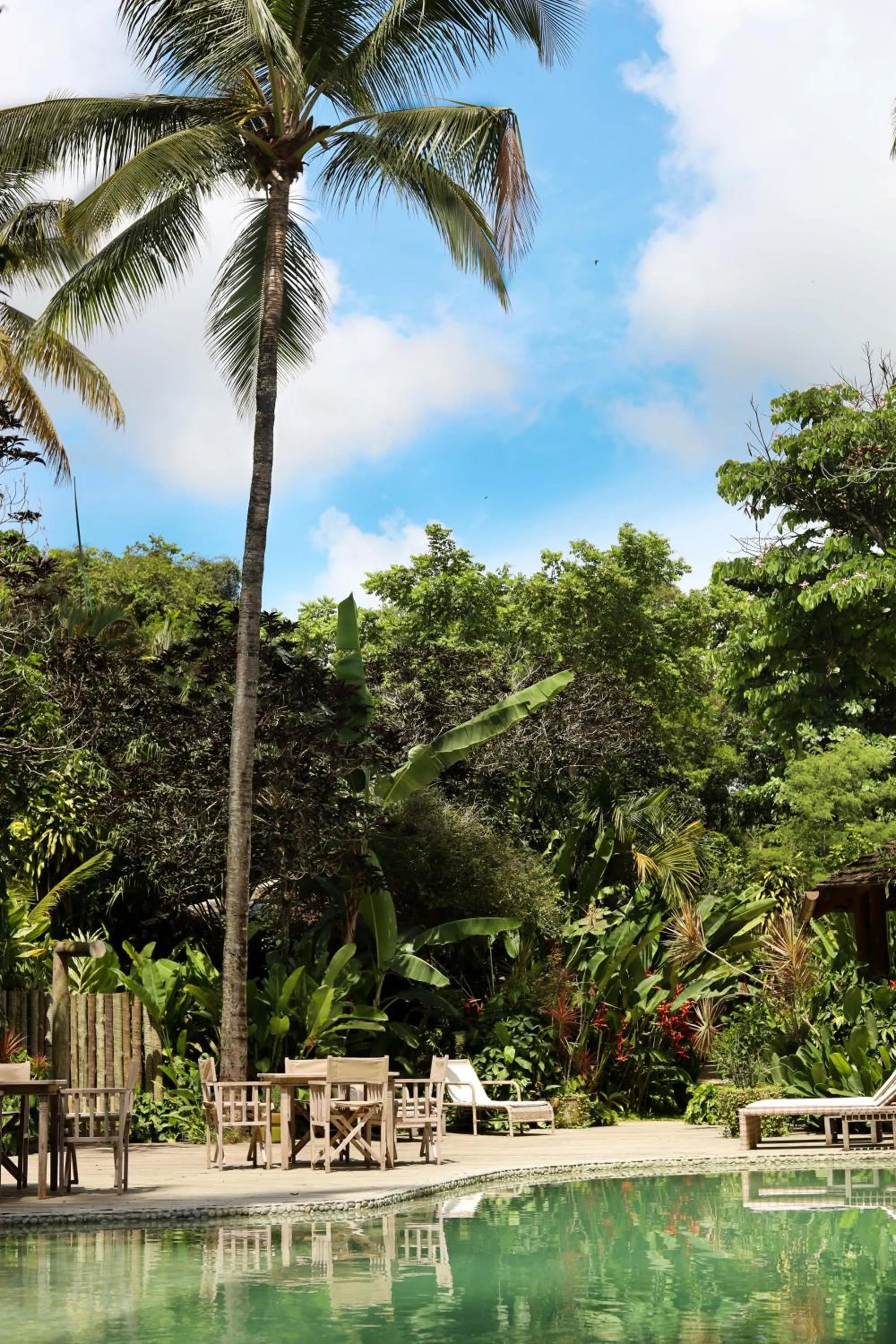 Swimming pool in Pousada Capim Santo