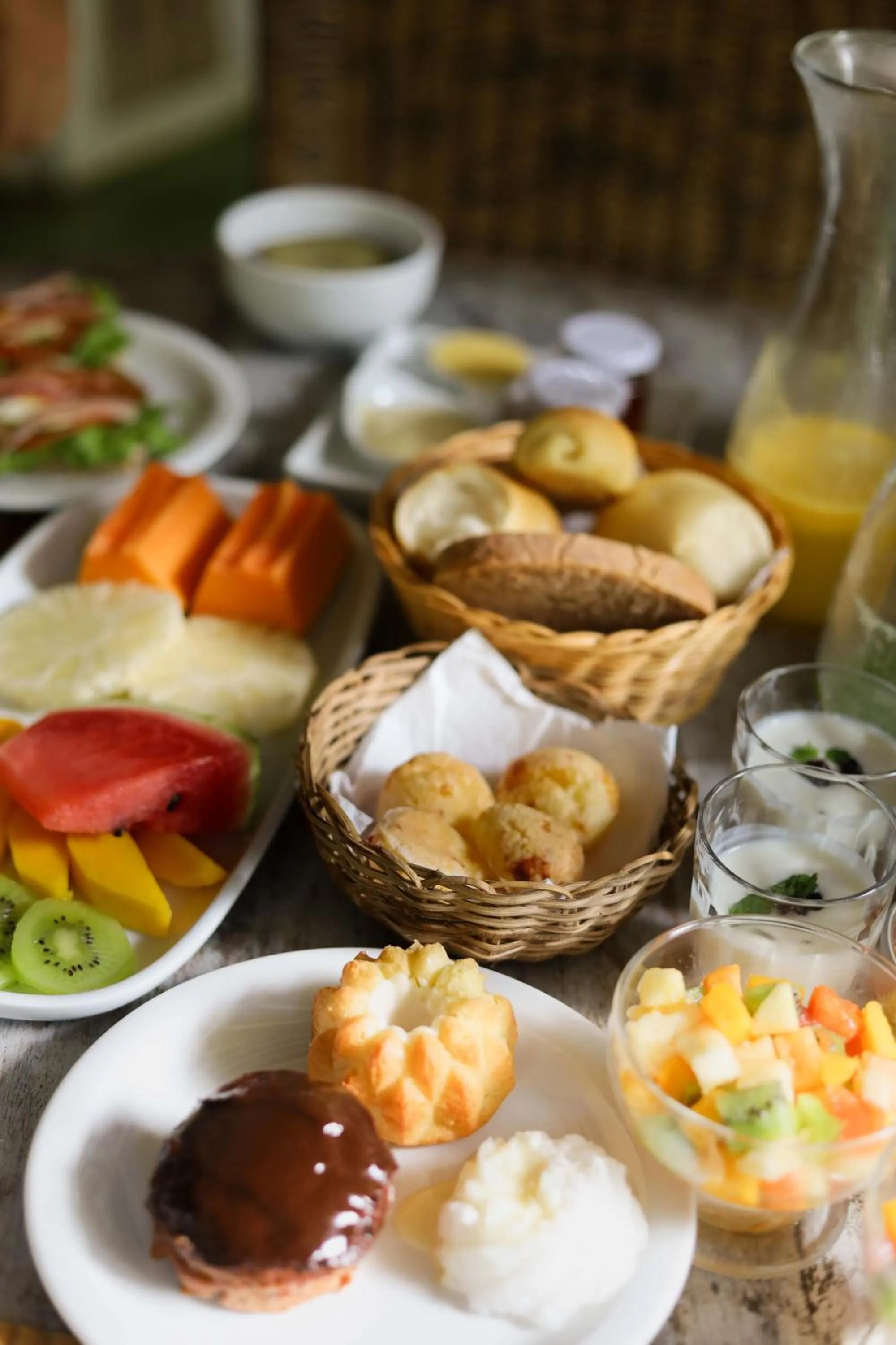 Breakfast in Pousada Capim Santo