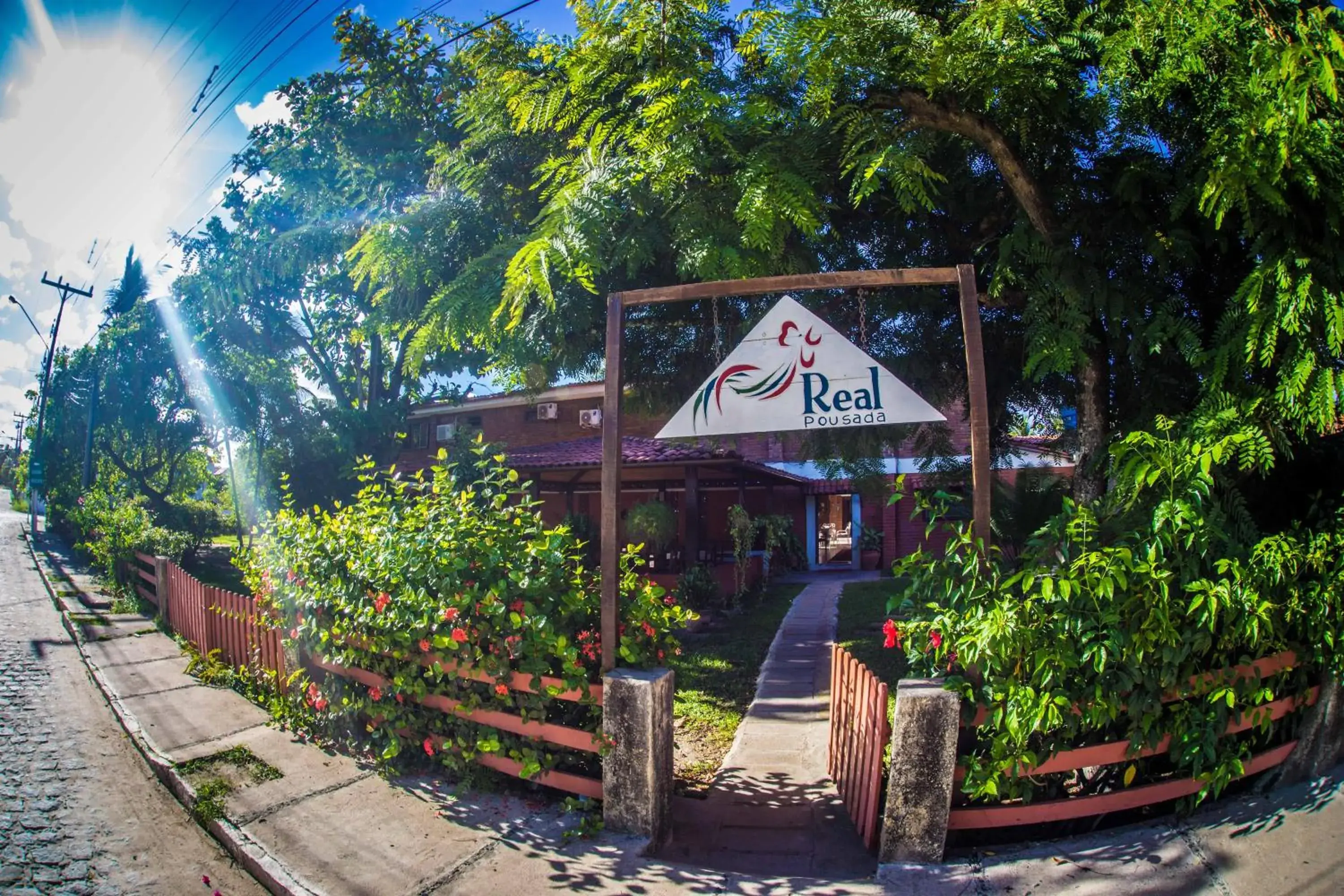 Garden view in Real Pousada Garden view in Real Pousada