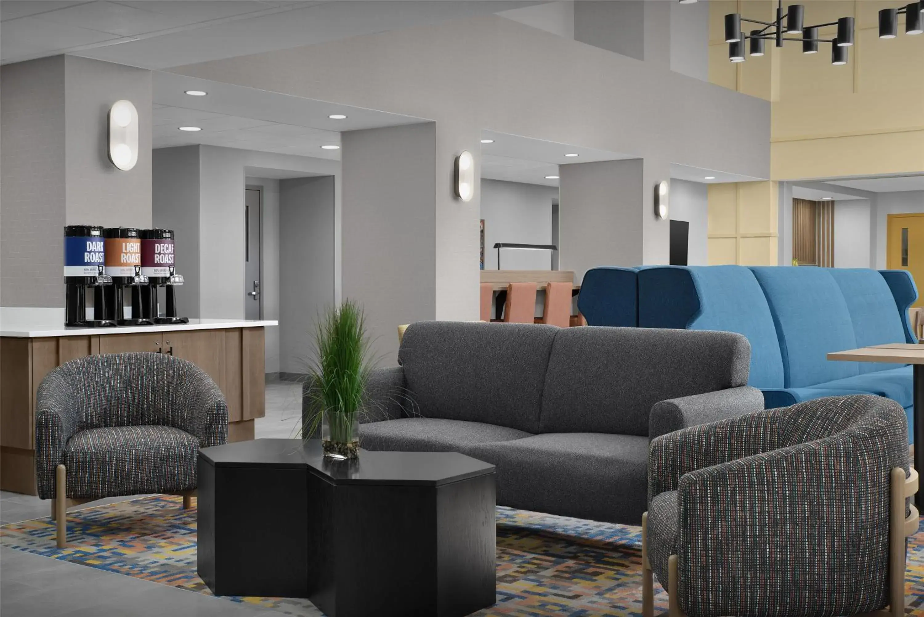 Lobby or reception in Hampton Inn & Suites Laurel Lobby or reception in Hampton Inn & Suites Laurel