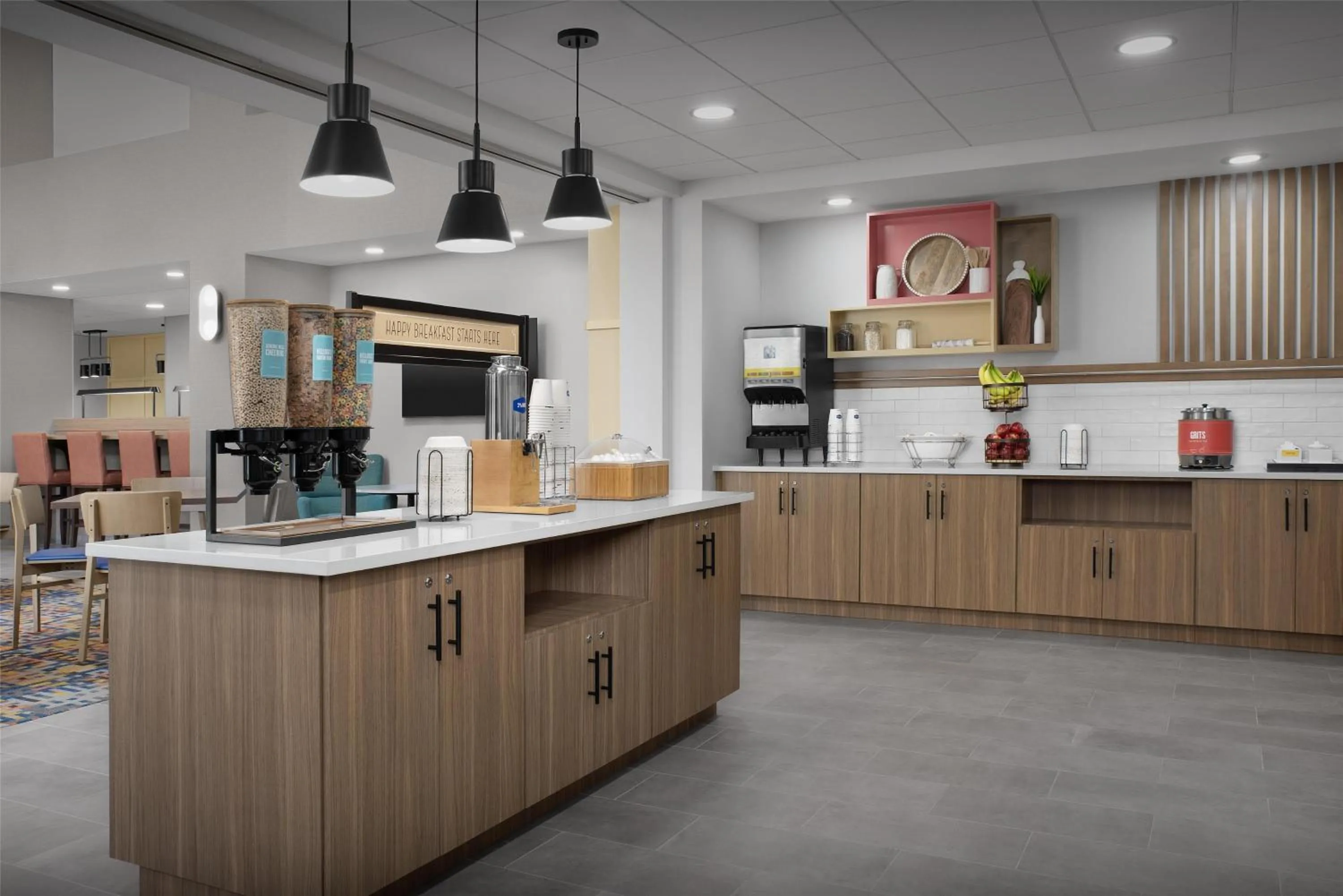 Restaurant/places to eat in Hampton Inn & Suites Laurel