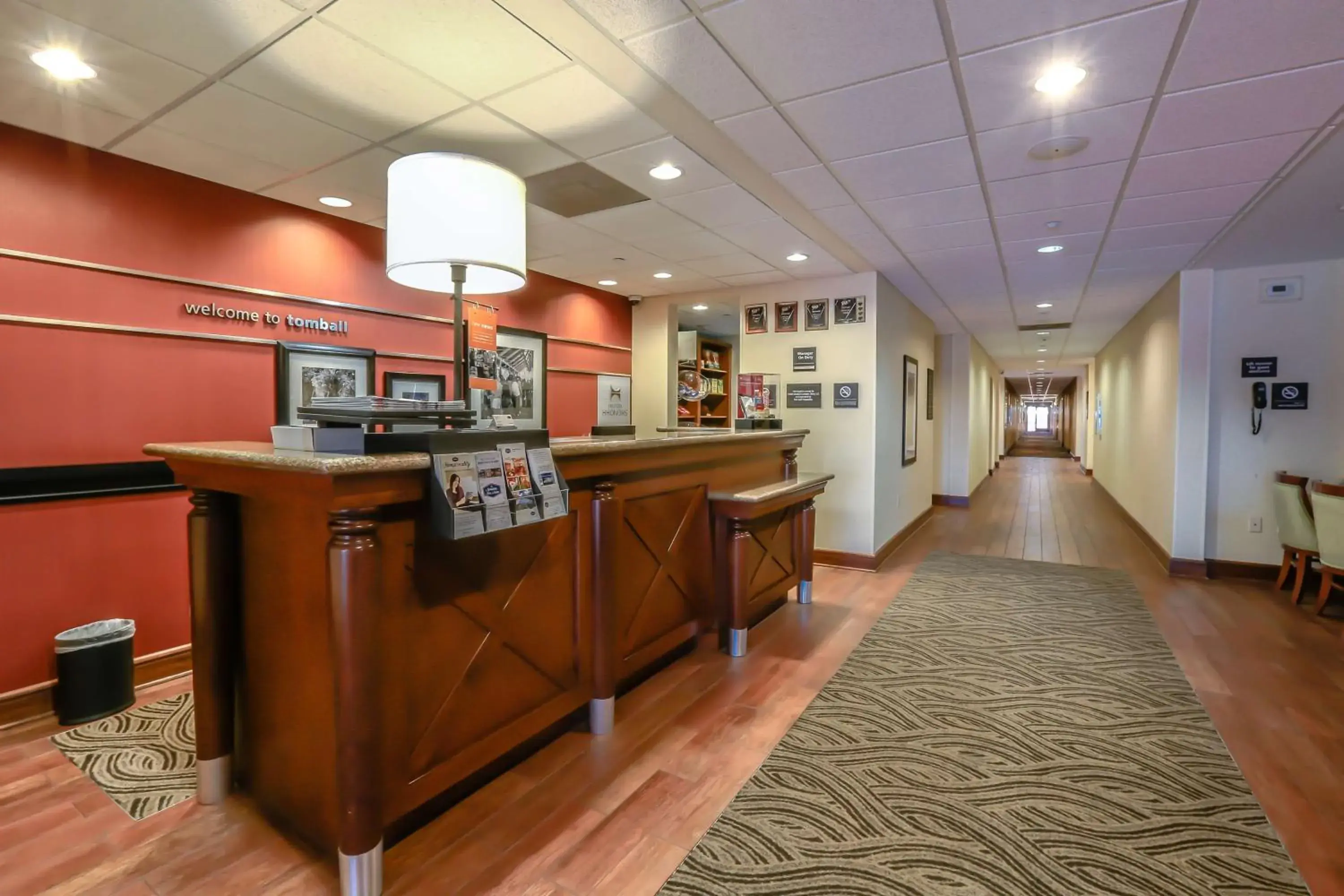 Lobby or reception in Hampton Inn & Suites by Hilton Tomball Houston NW Lobby or reception in Hampton Inn & Suites by Hilton Tomball Houston NW