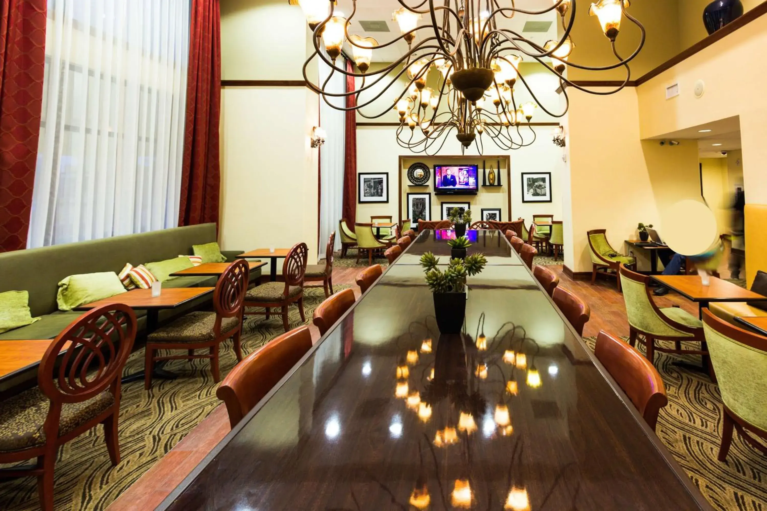 Lobby or reception in Hampton Inn & Suites by Hilton Tomball Houston NW Lobby or reception in Hampton Inn & Suites by Hilton Tomball Houston NW