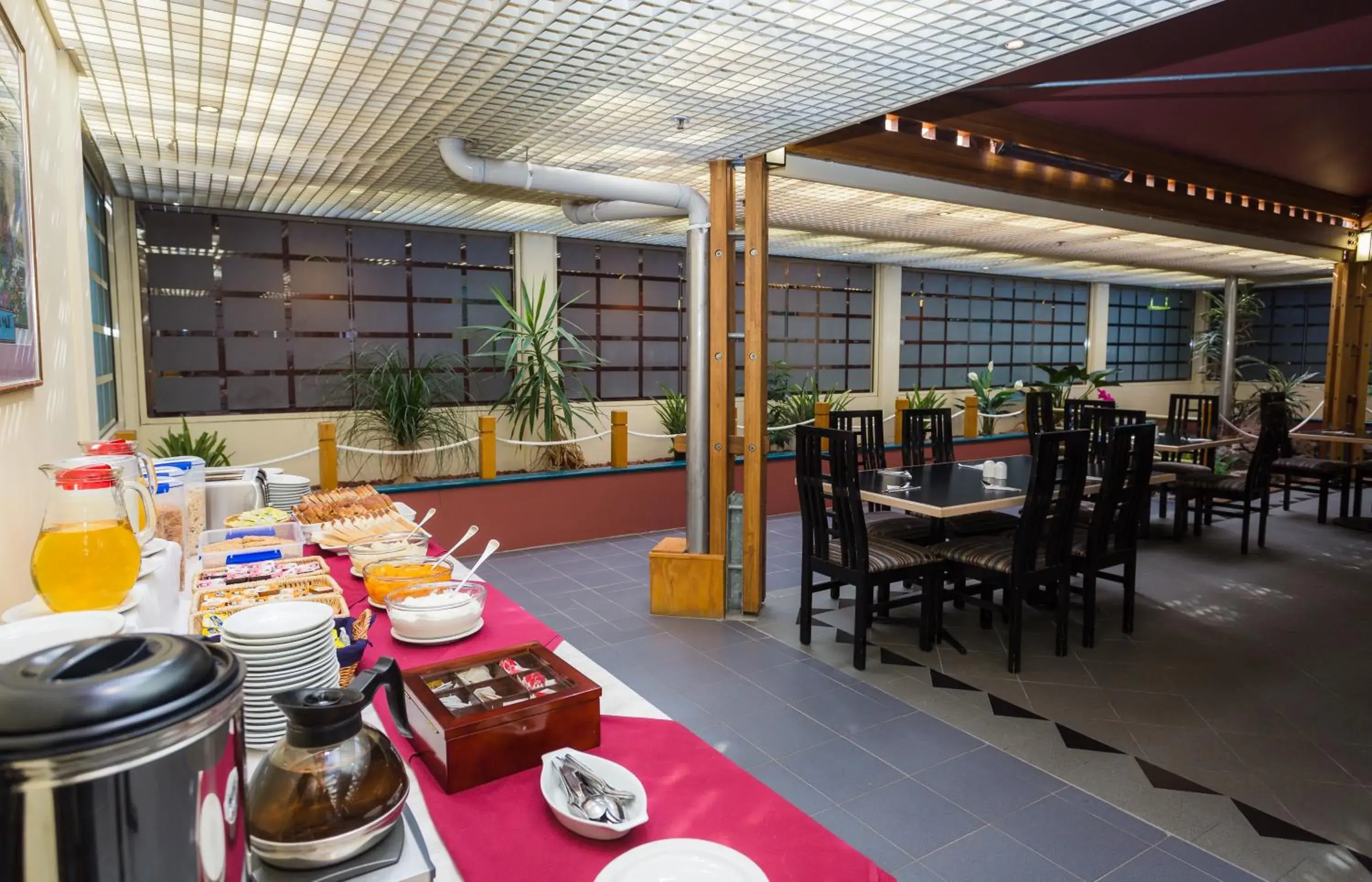 Continental breakfast in La Maison Boutique Hotel Continental breakfast in La Maison Boutique Hotel