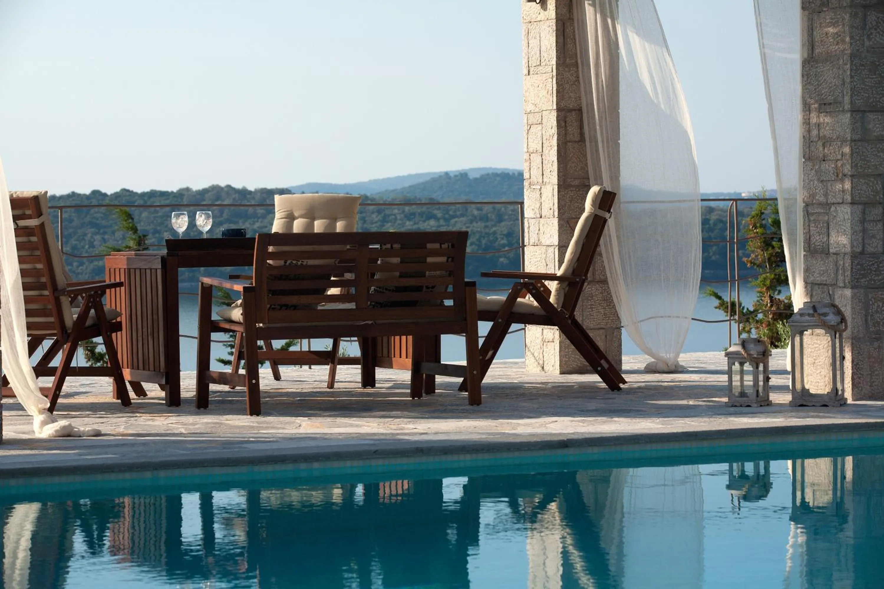 Swimming pool in Celestia Villas