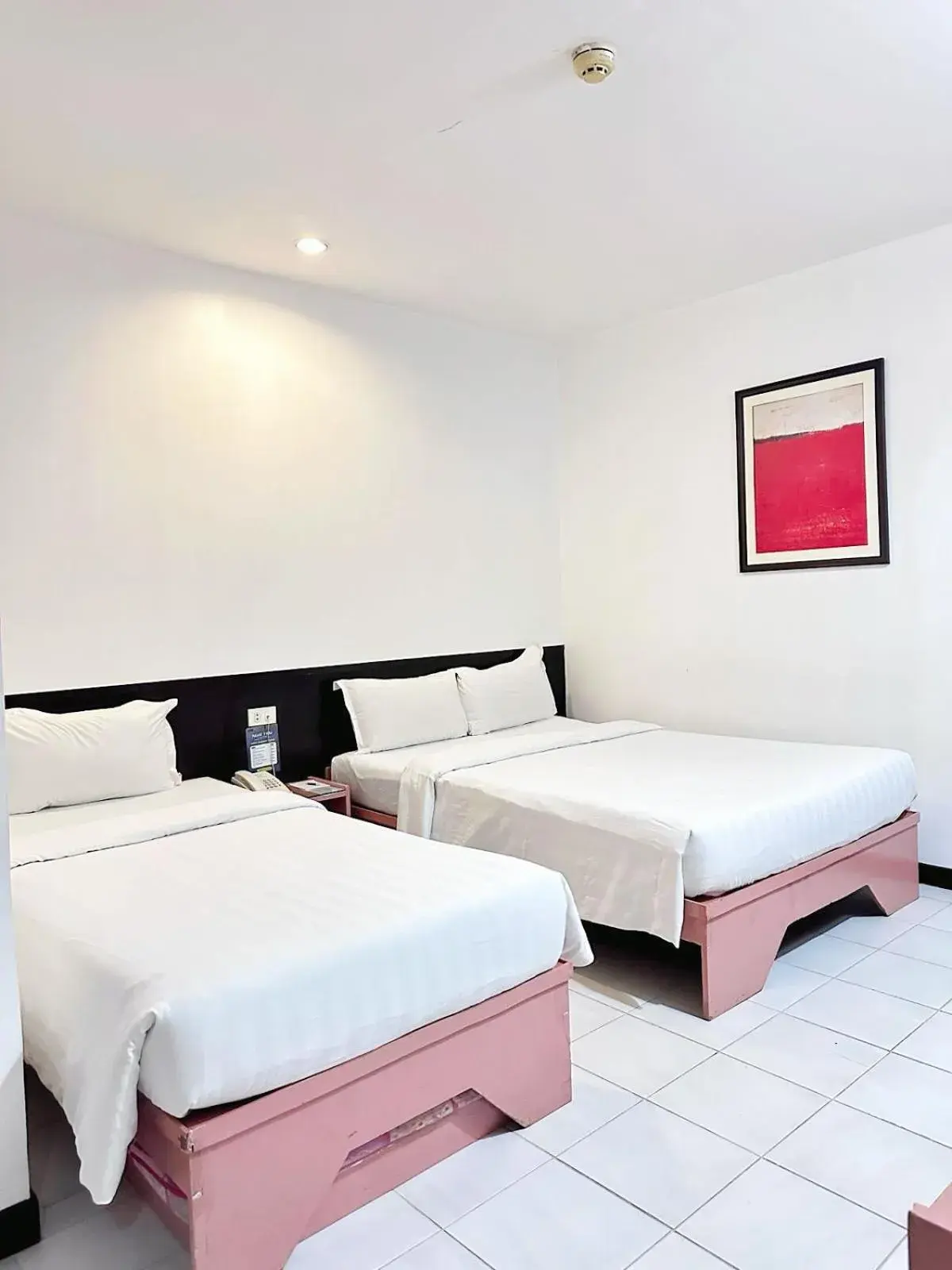 Bed in Hotel Pier Cuatro Bed in Hotel Pier Cuatro