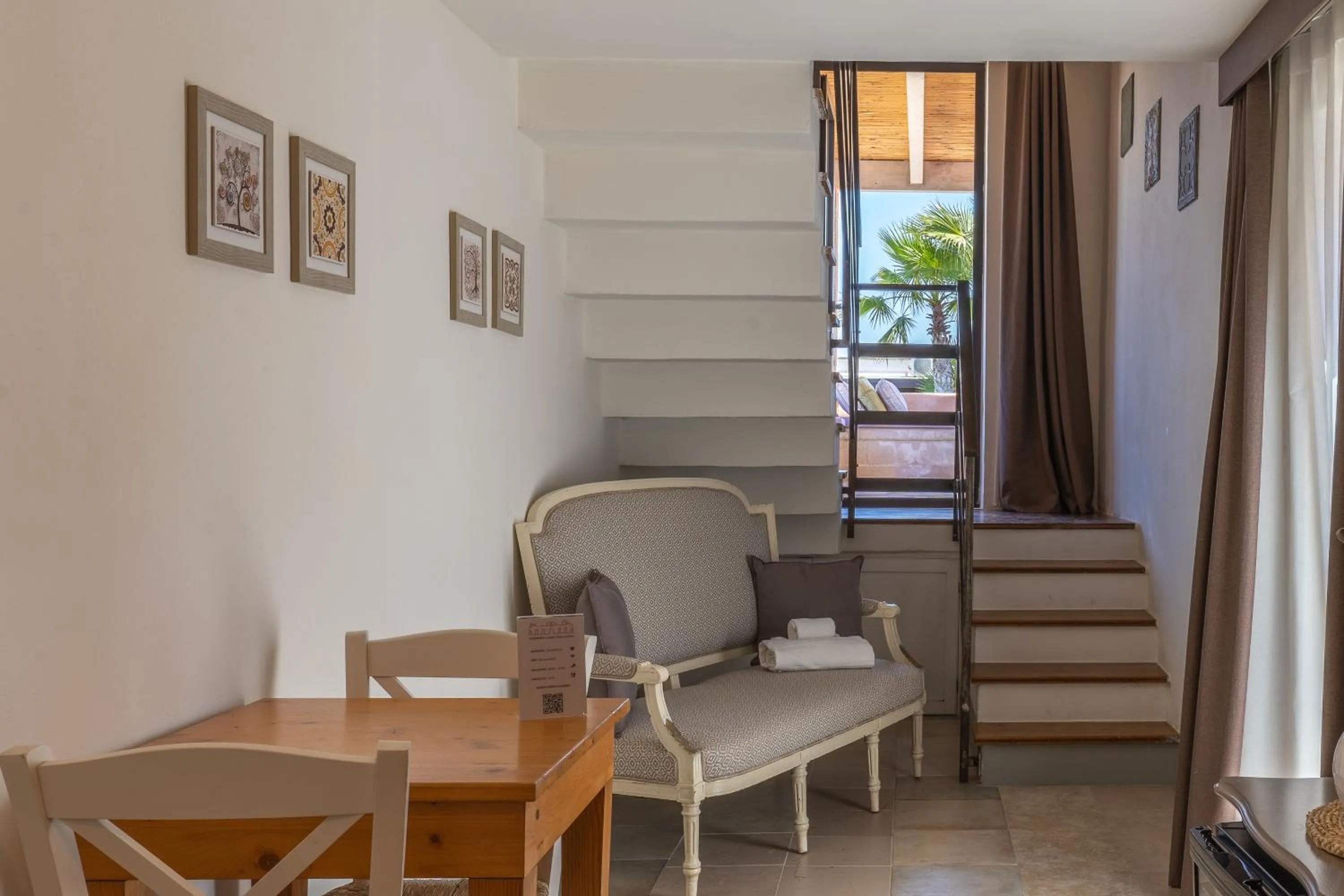 Living room in Casina Bellanova