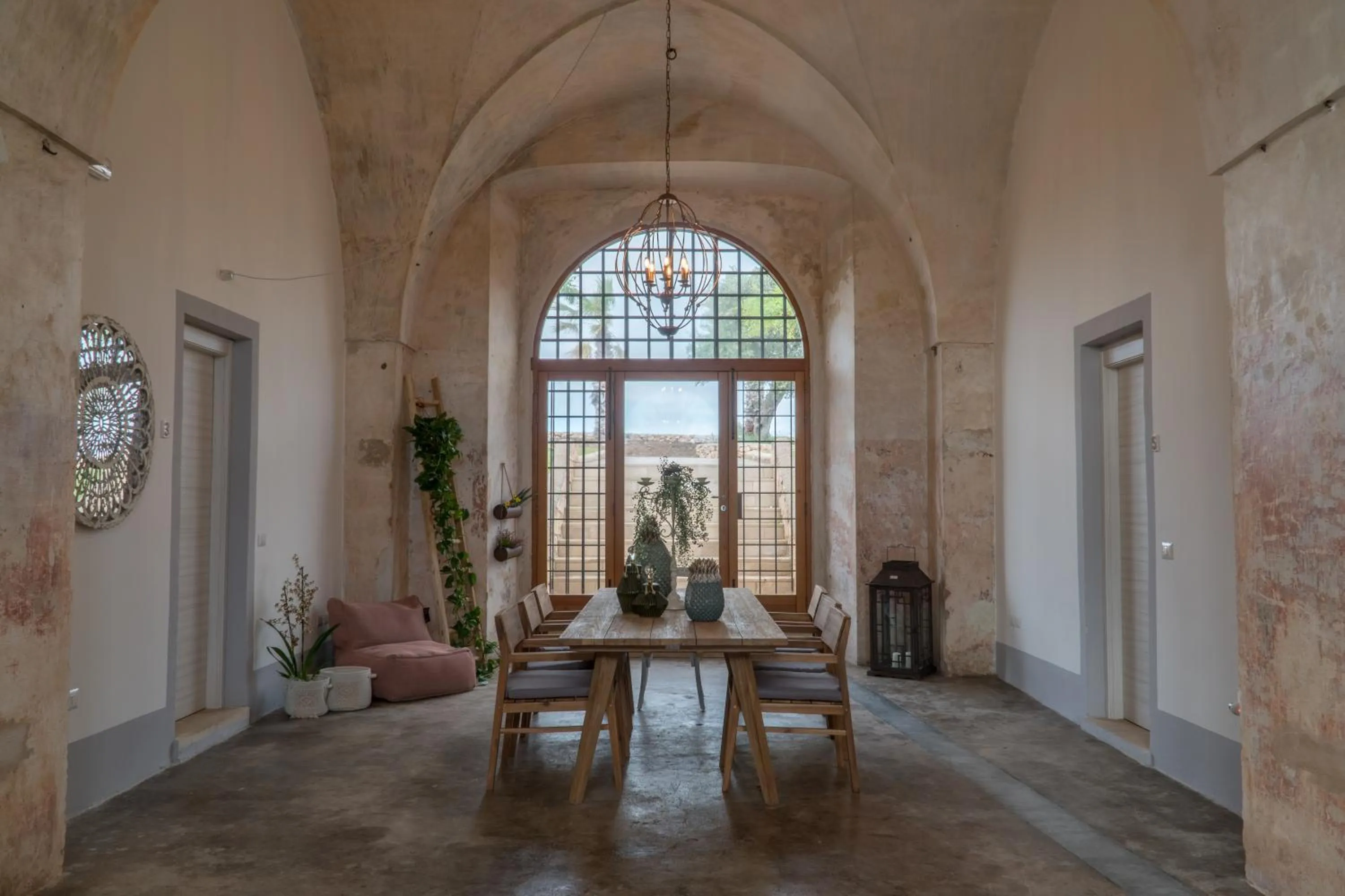 Seating area in Casina Bellanova