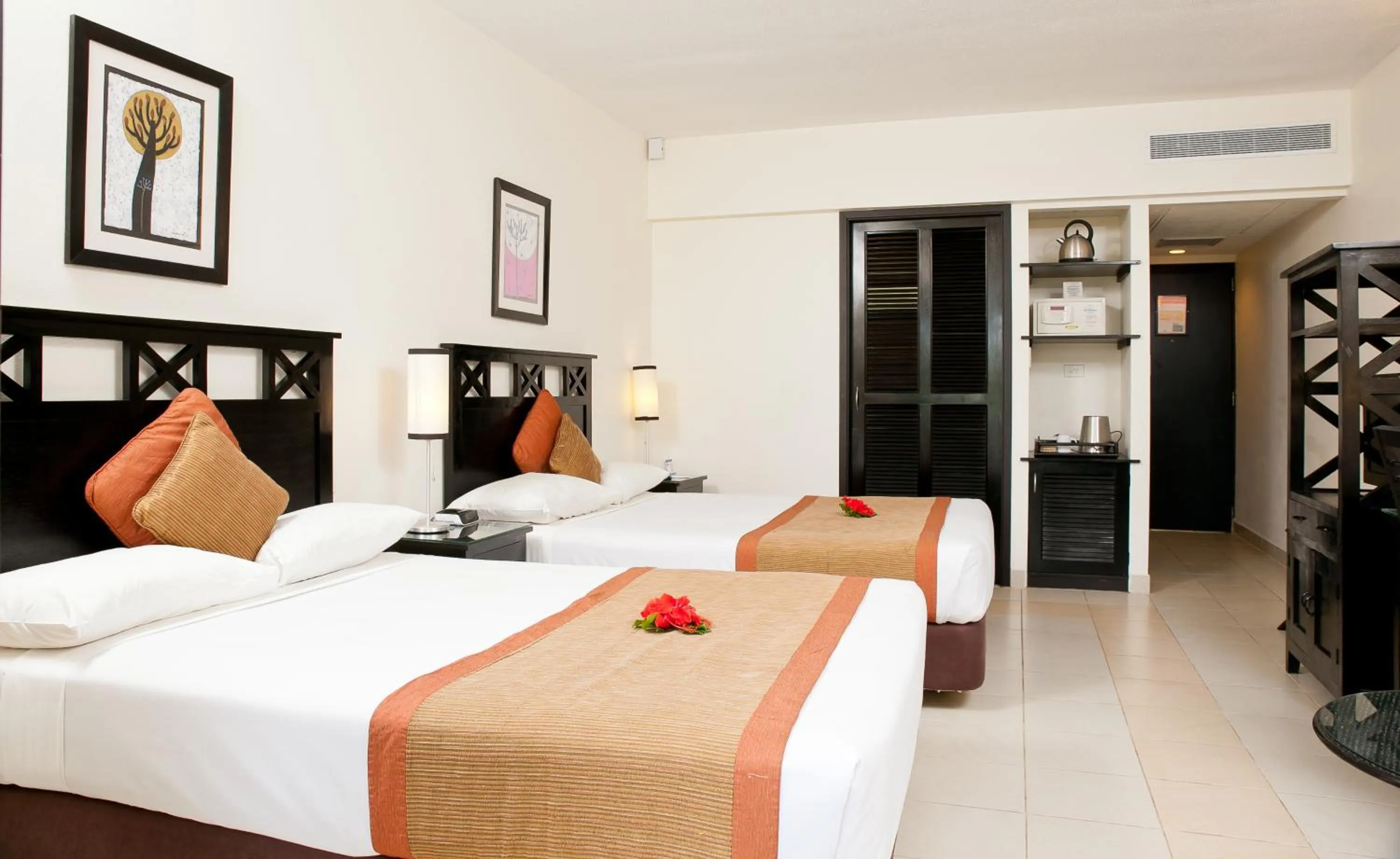 Bed in The Naviti Resort