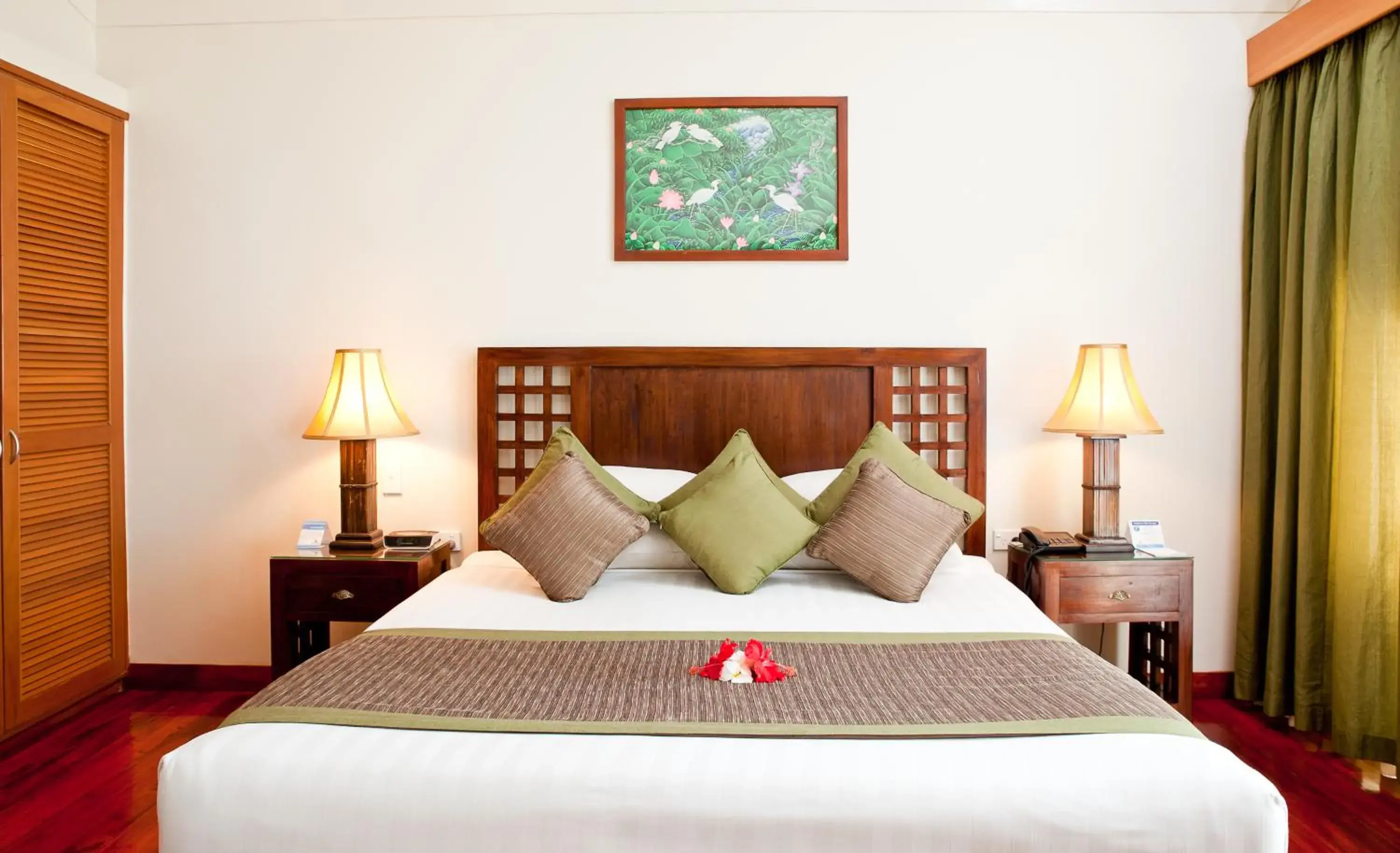 Bed in The Naviti Resort Bed in The Naviti Resort