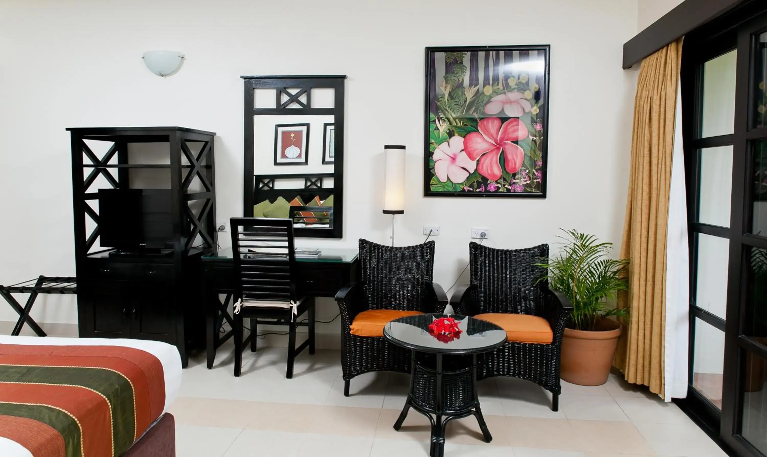 Living room in The Naviti Resort Living room in The Naviti Resort