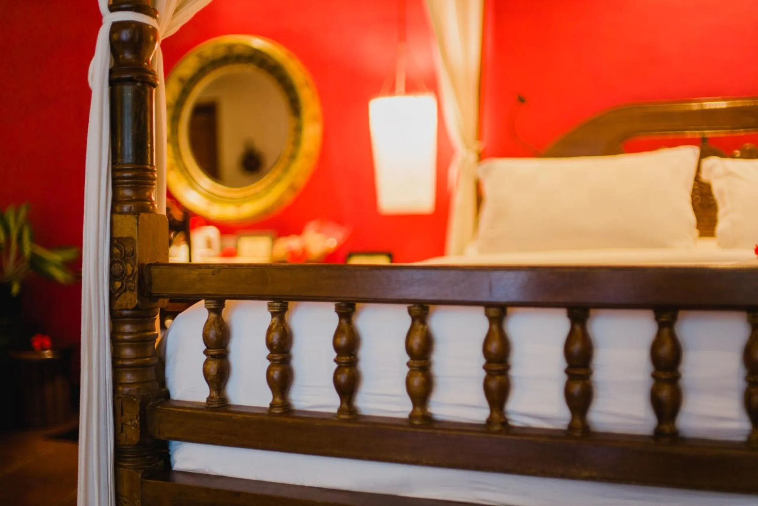 Bed in Hotel Tugu Malang