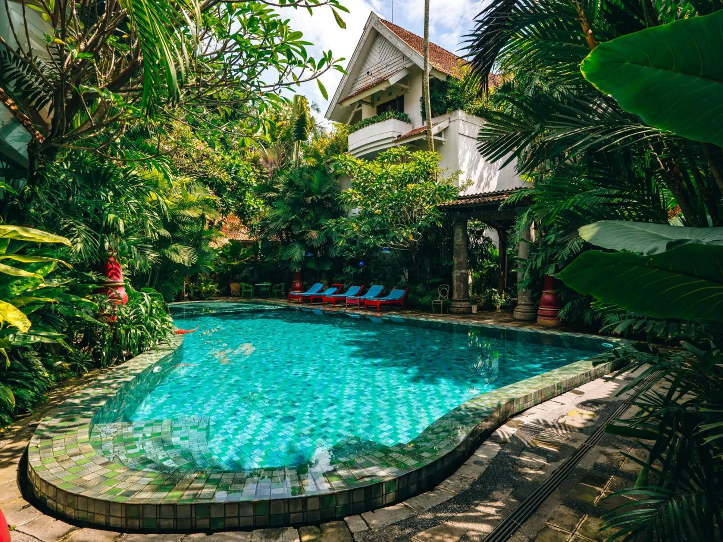 Spring in Hotel Tugu Malang