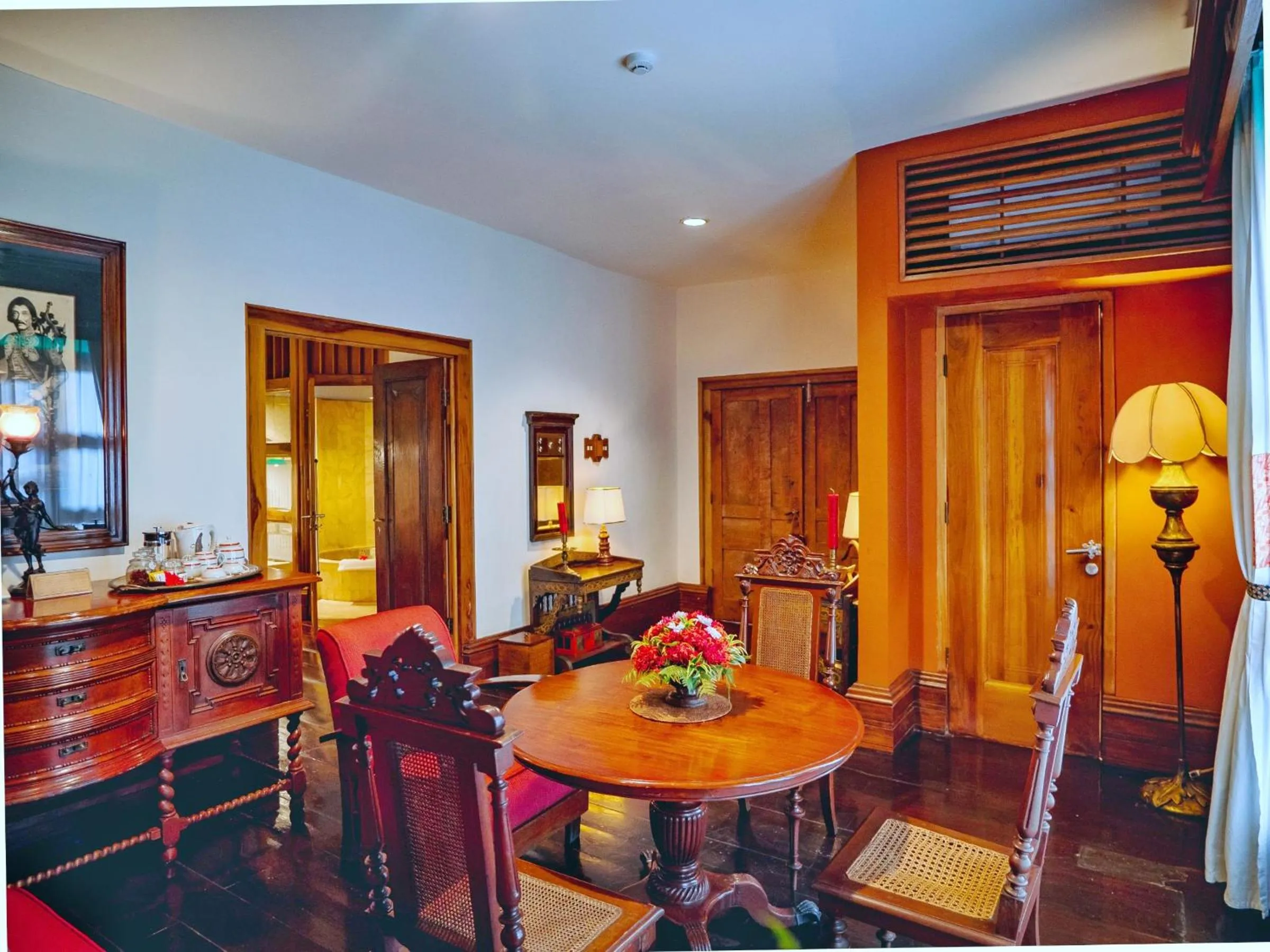 Living room in Hotel Tugu Malang