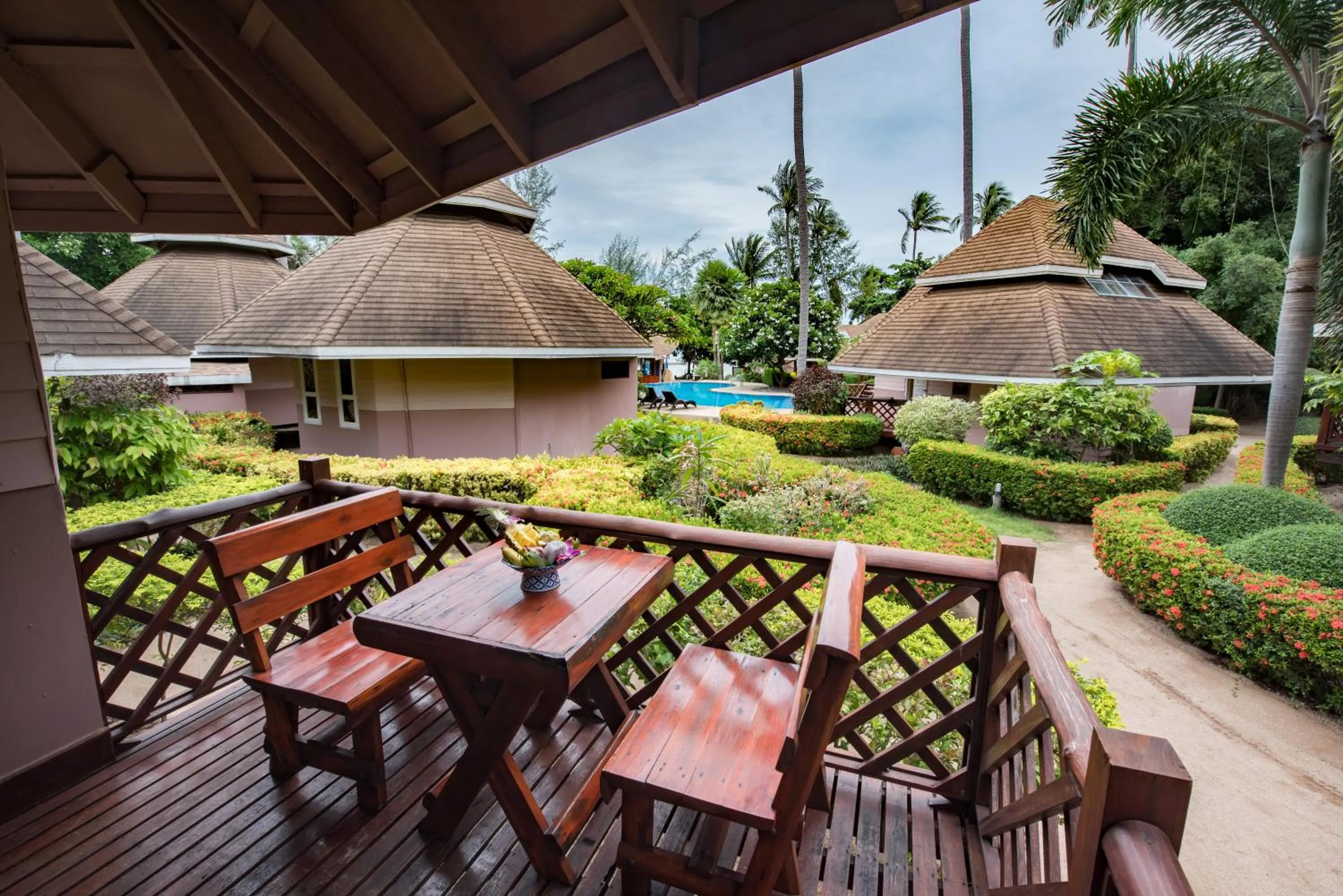 Balcony/Terrace in Koh Tao Coral Grand Resort
