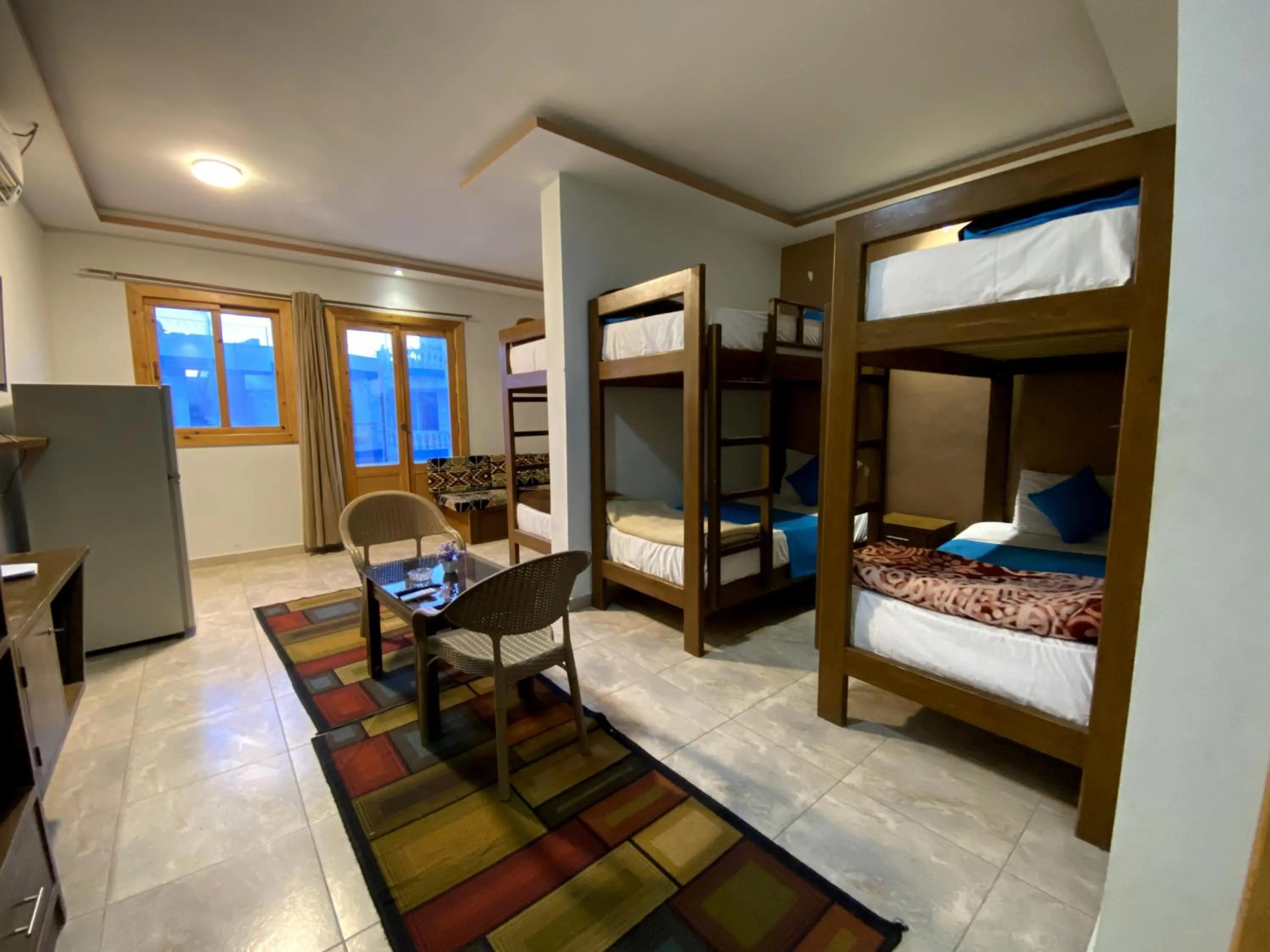 Bed in Seaview Hotel Dahab