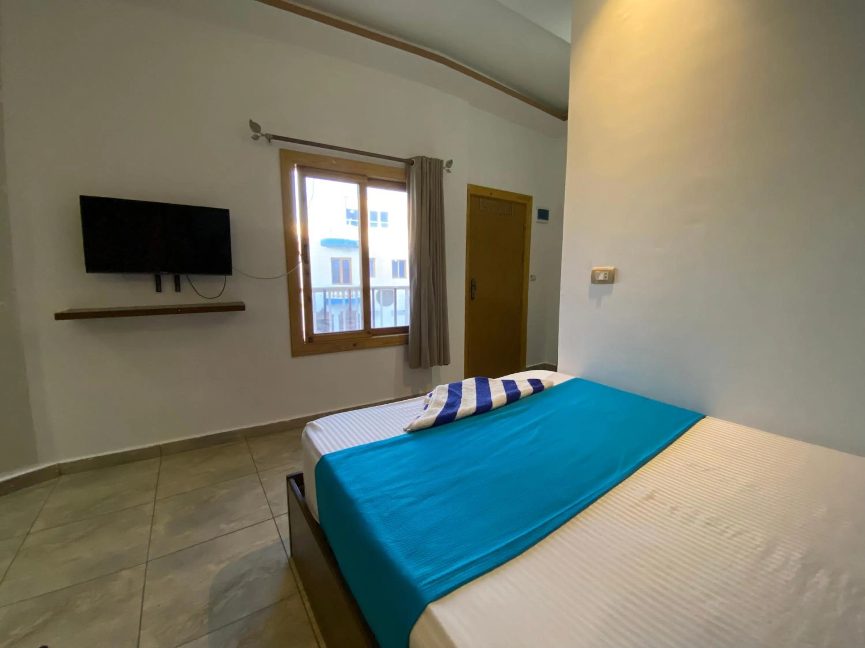 Bed in Seaview Hotel Dahab