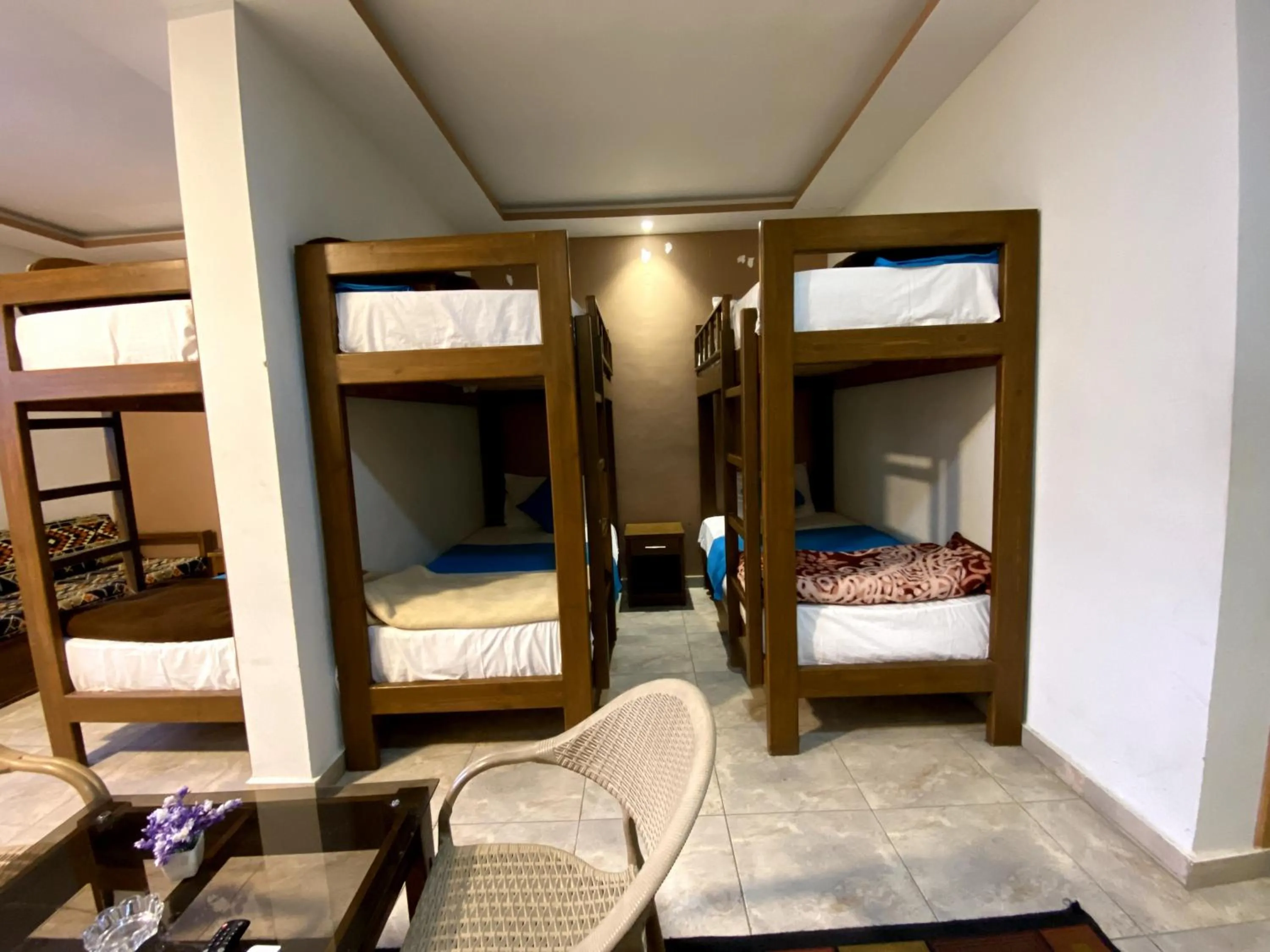 Bed in Seaview Hotel Dahab