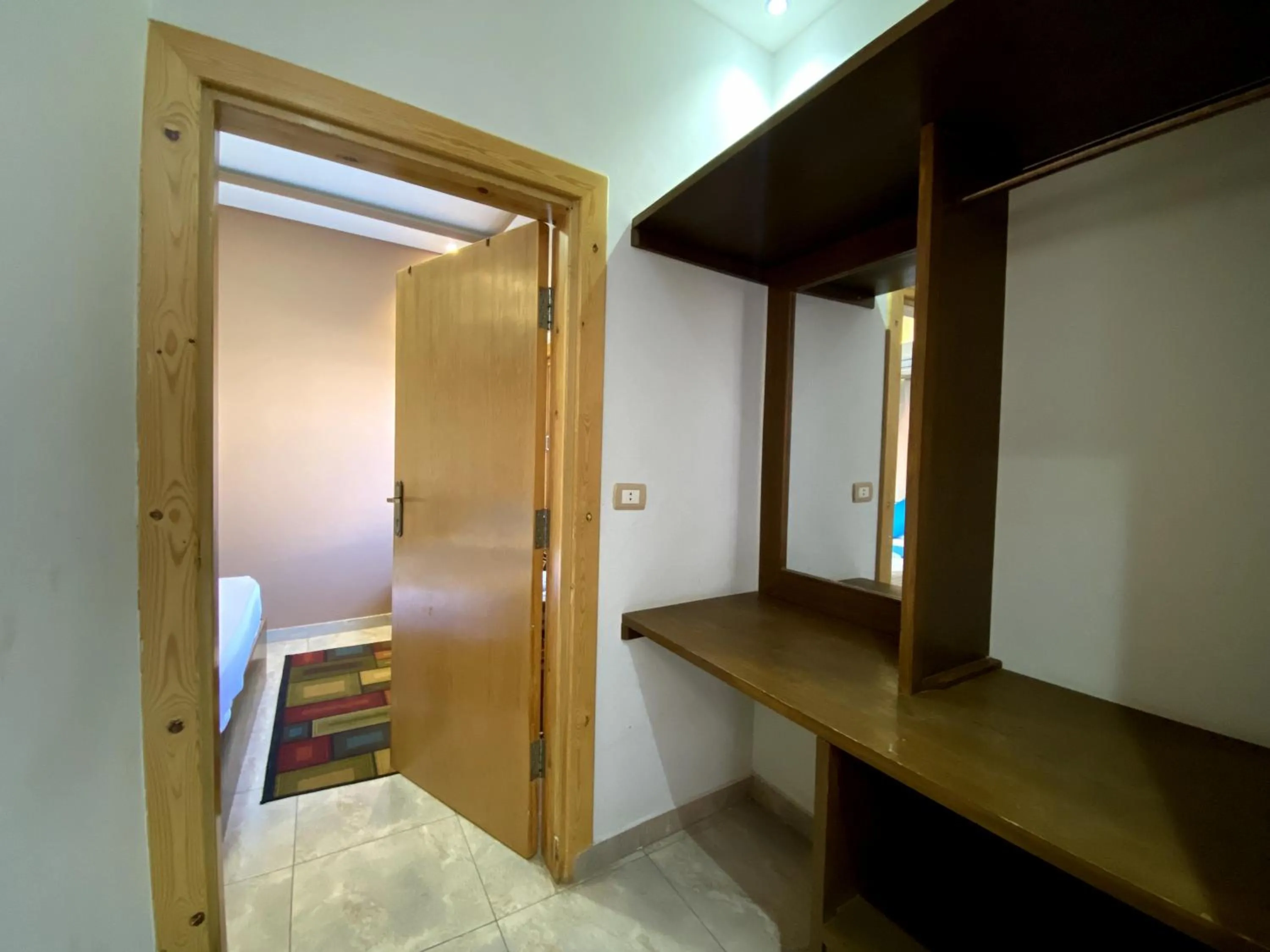 Bed in Seaview Hotel Dahab