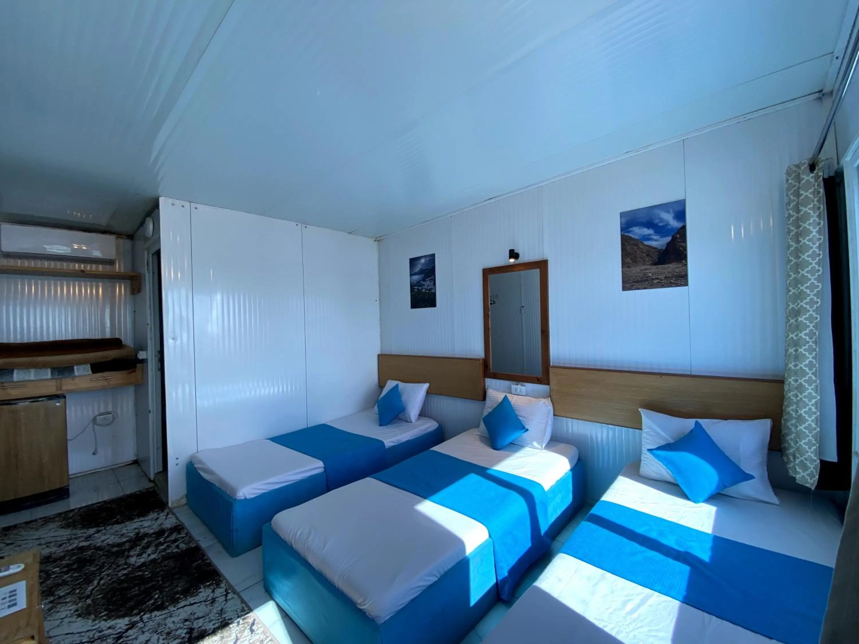 Bed in Seaview Hotel Dahab