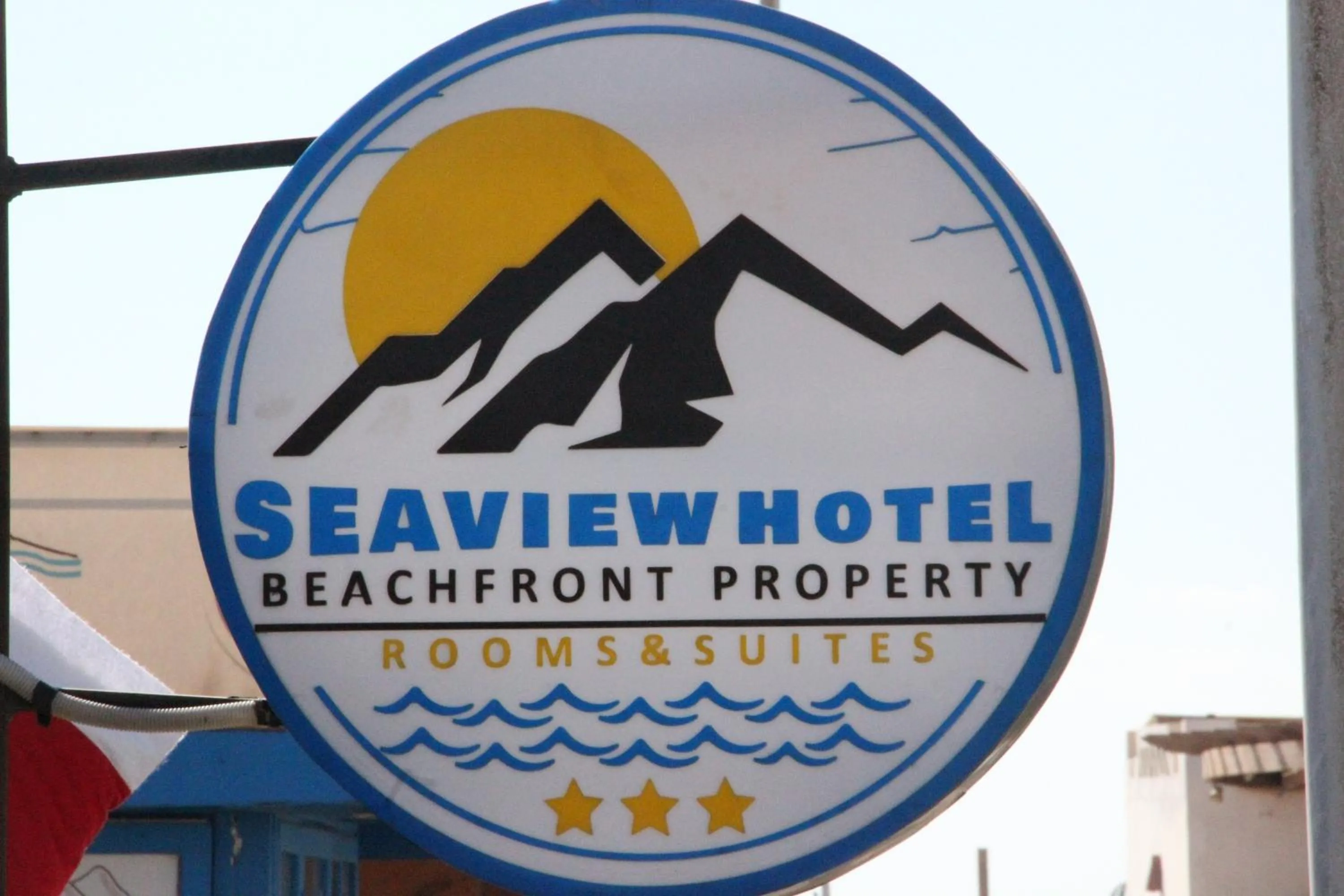 Logo/Certificate/Sign in Seaview Hotel Dahab