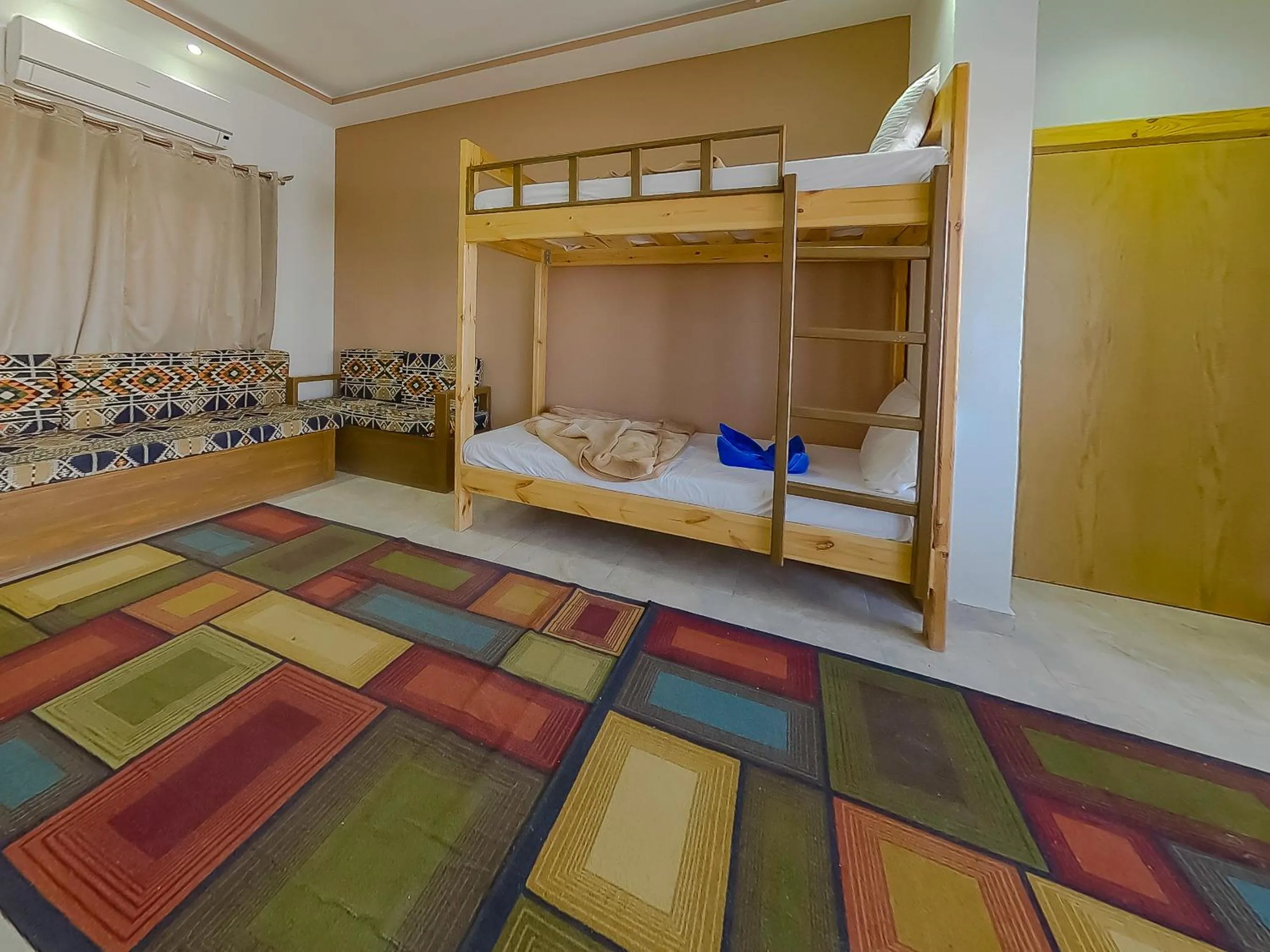 Bed in Seaview Hotel Dahab
