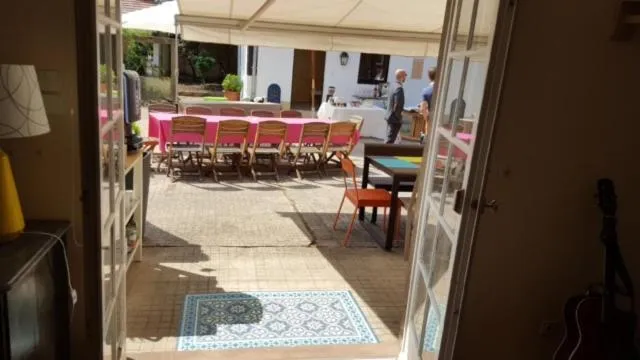 Decorative detail in La Grange aux Coqs