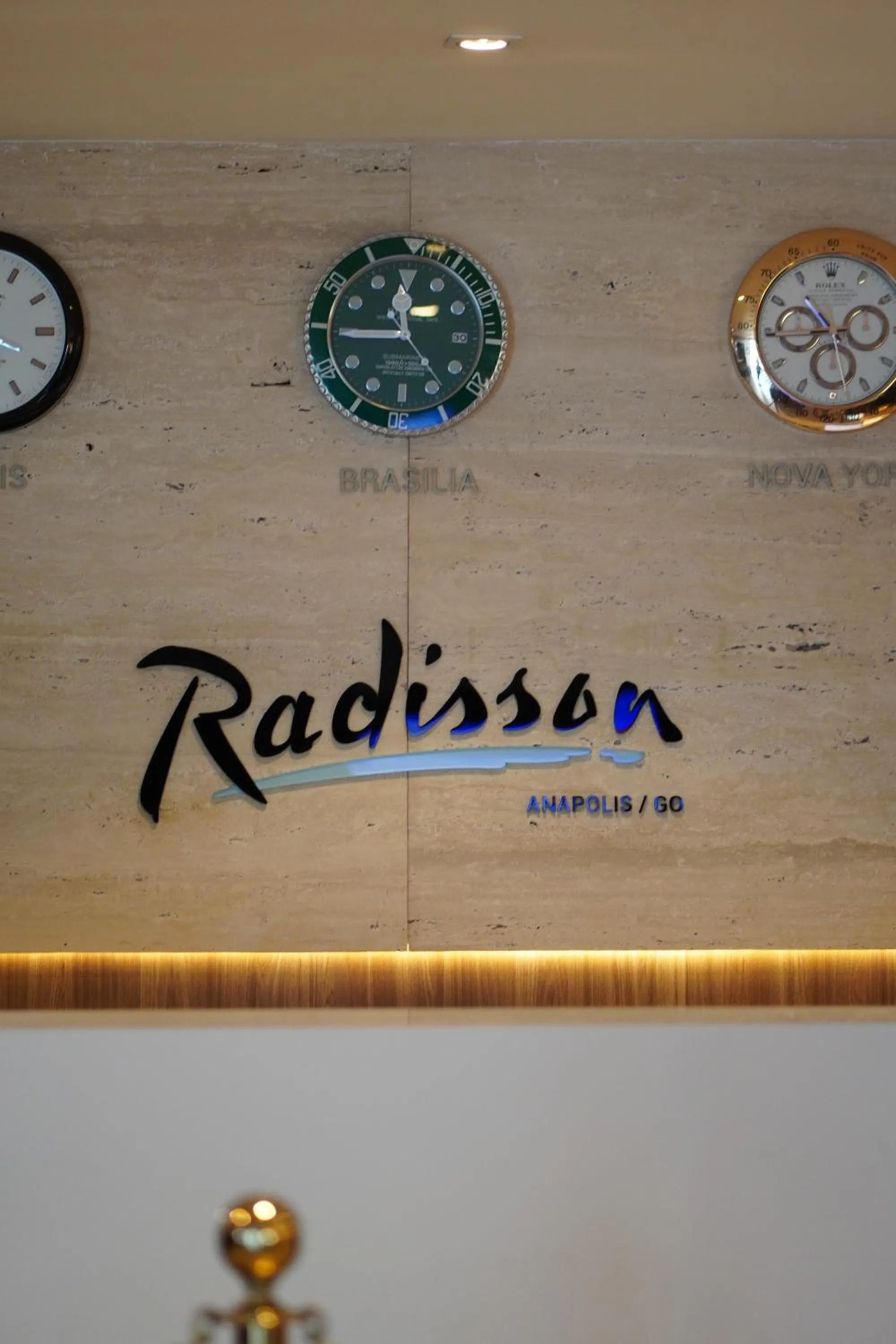 Lobby or reception in Radisson Hotel Anápolis