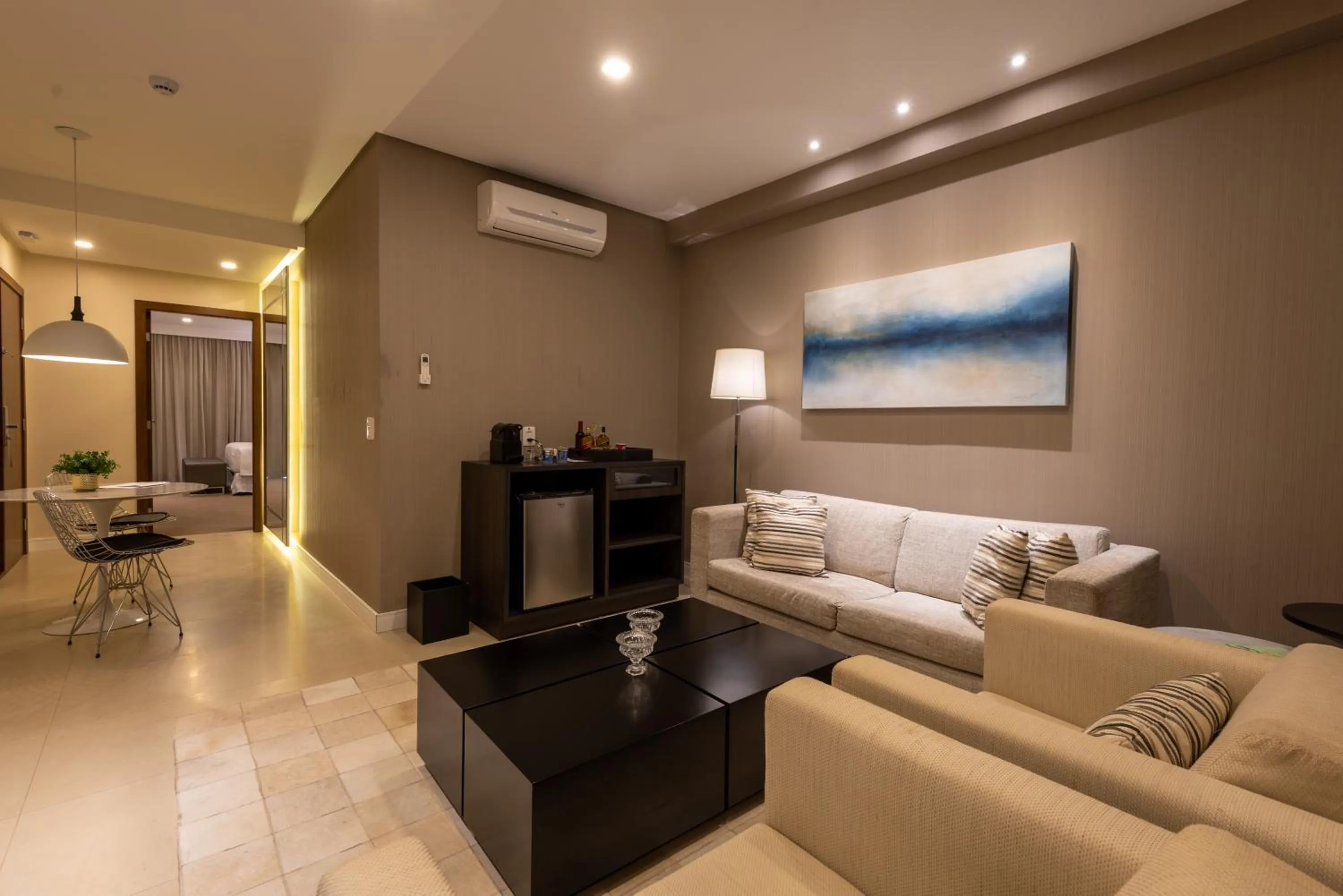 Living room in Radisson Hotel Anápolis