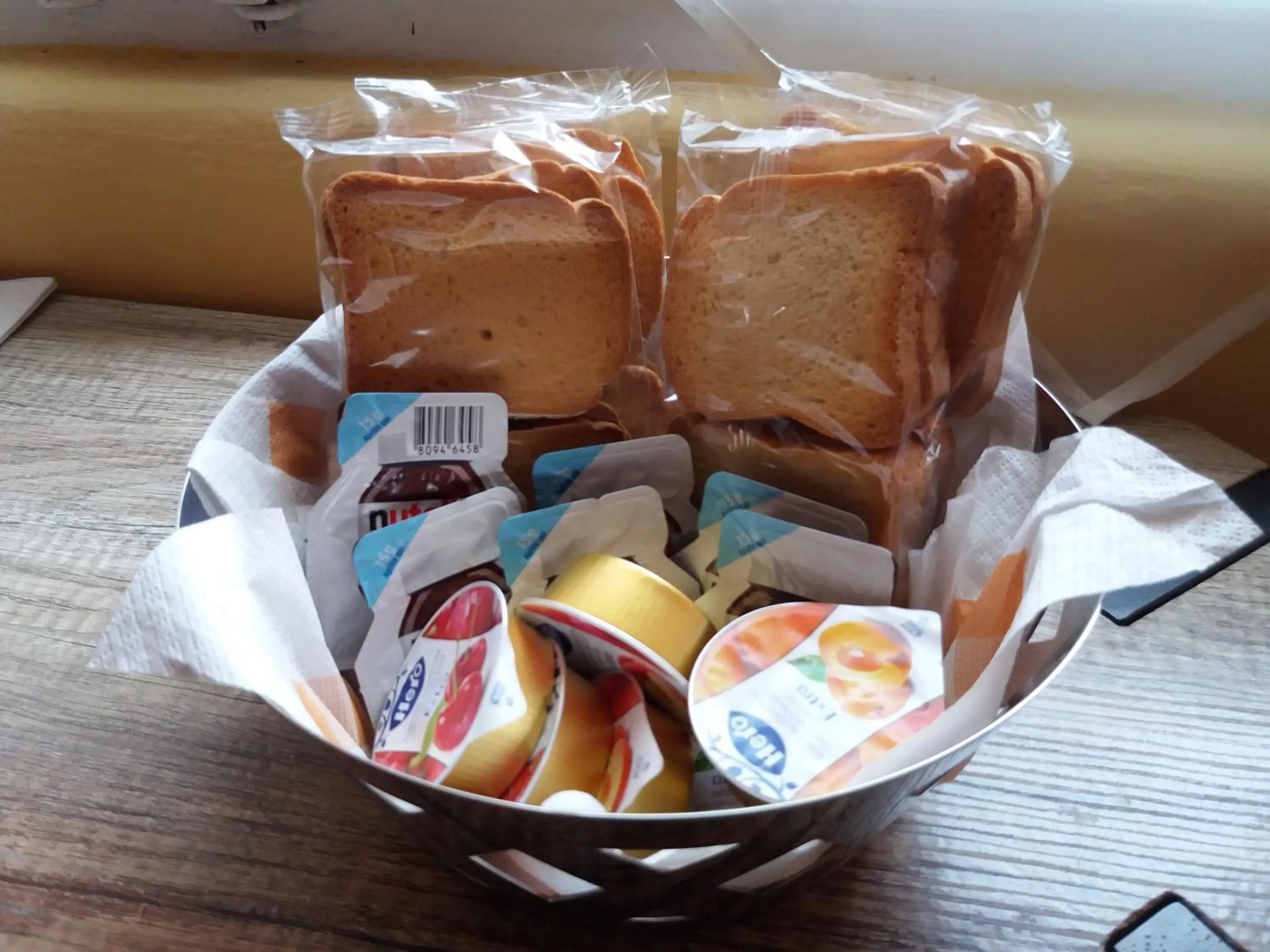 Italian breakfast in Bed and Breakfast Porta Romana