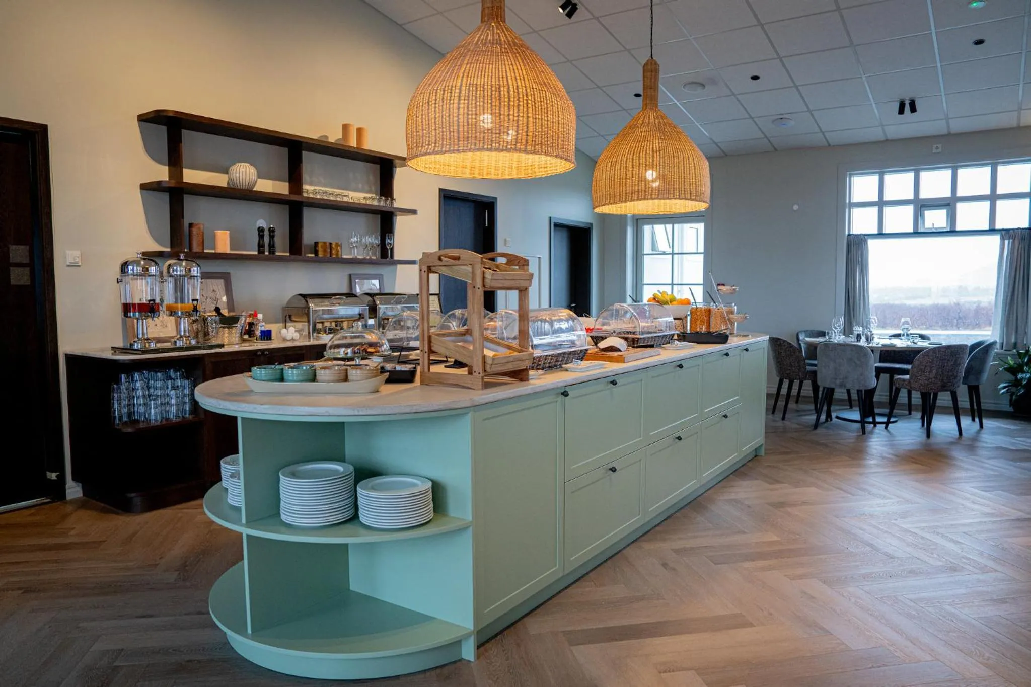 Buffet breakfast in Hotel Grimsborgir by Keahotels