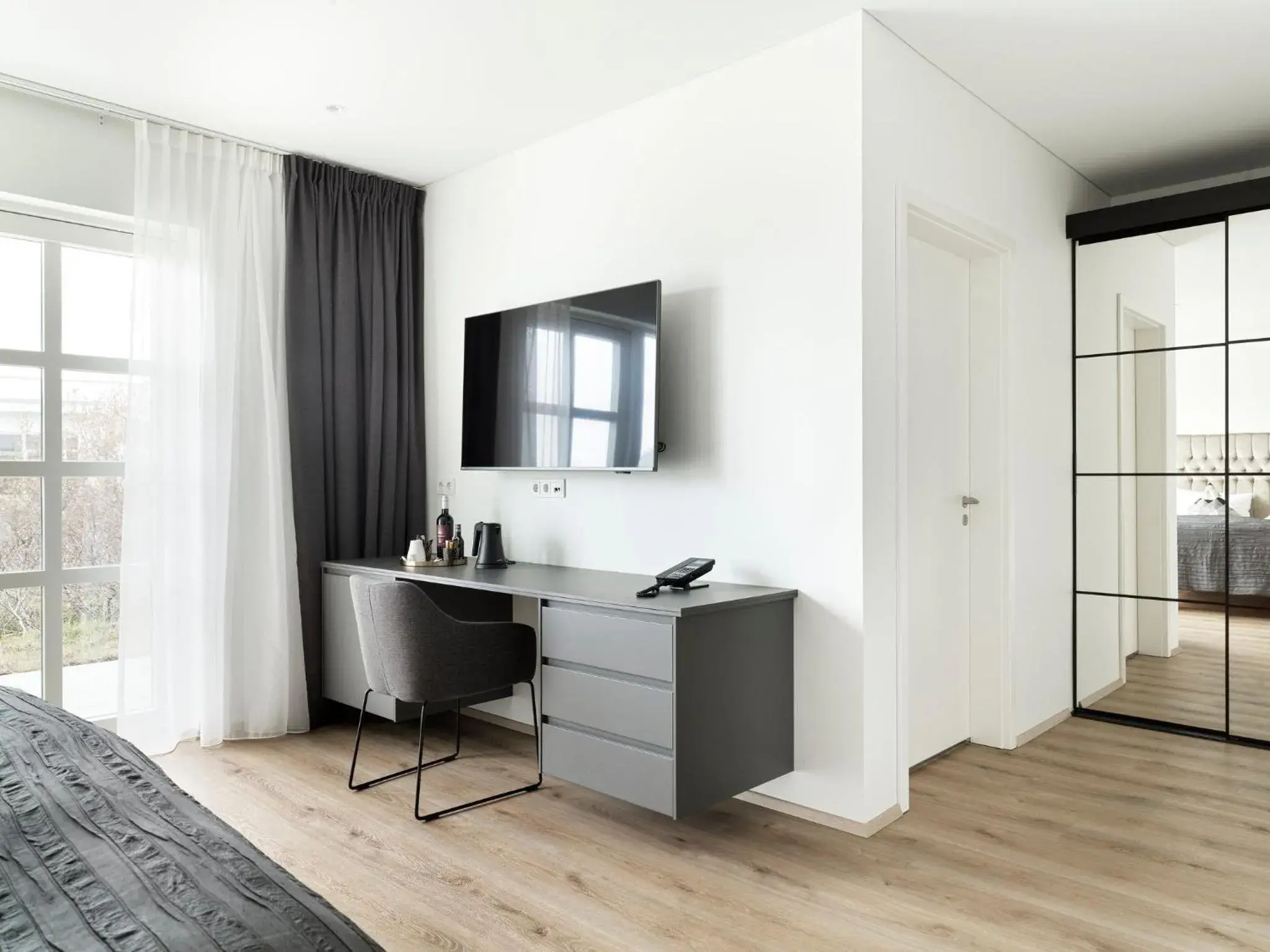 Bedroom, Bed in Hotel Grimsborgir by Keahotels Bedroom, Bed in Hotel Grimsborgir by Keahotels