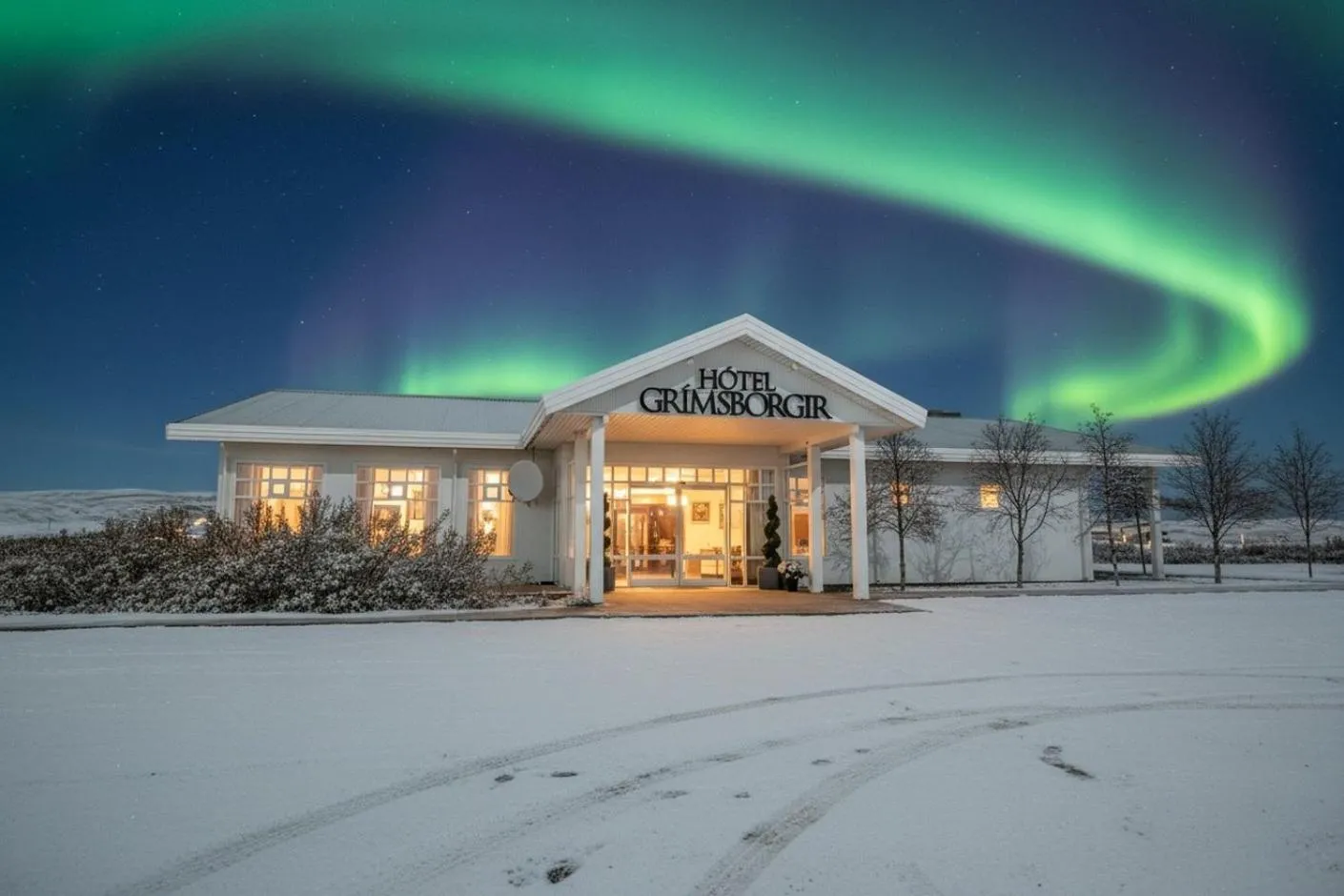 Property building in Hotel Grimsborgir by Keahotels