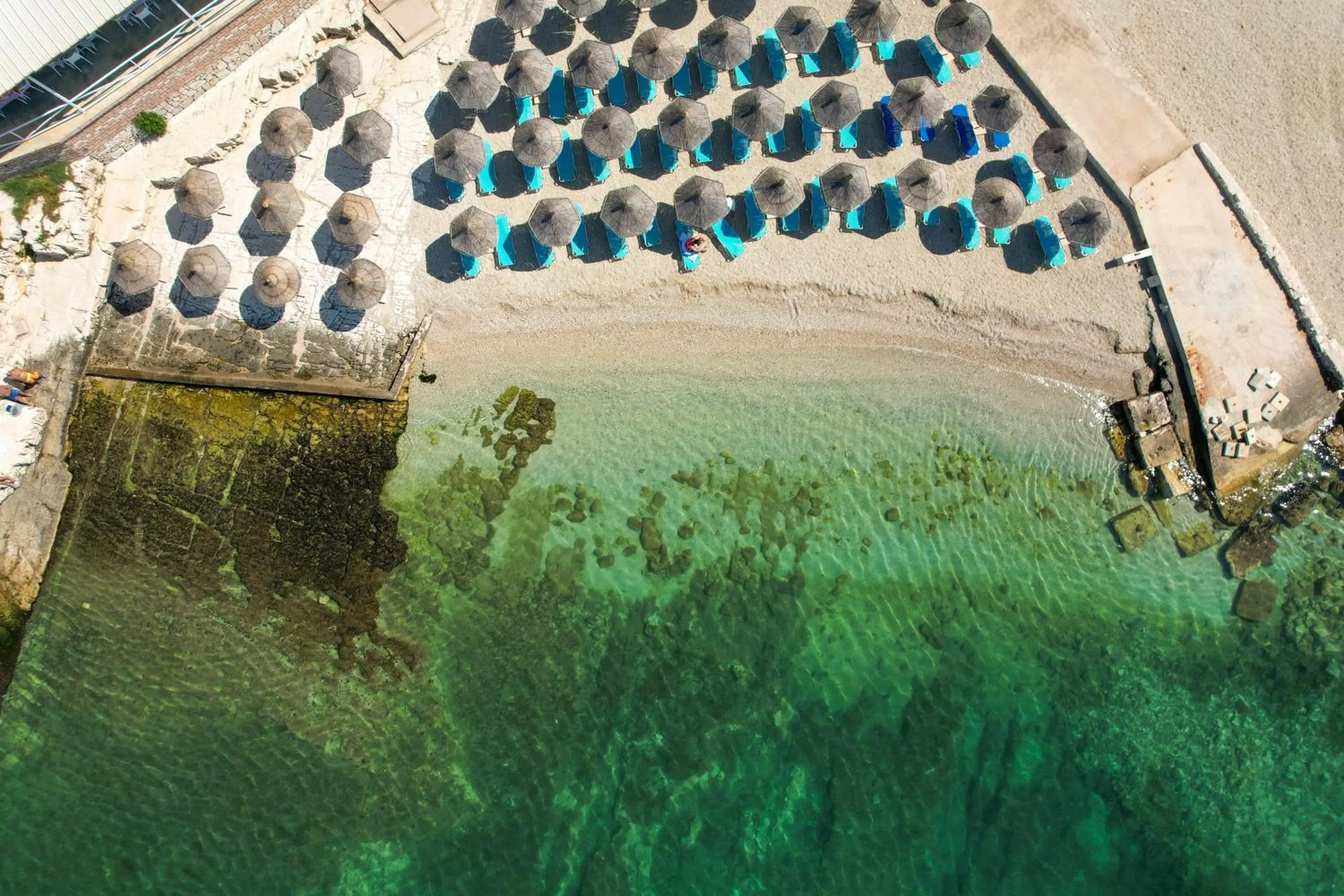 Bird's eye view in Oceanic Overview Suites