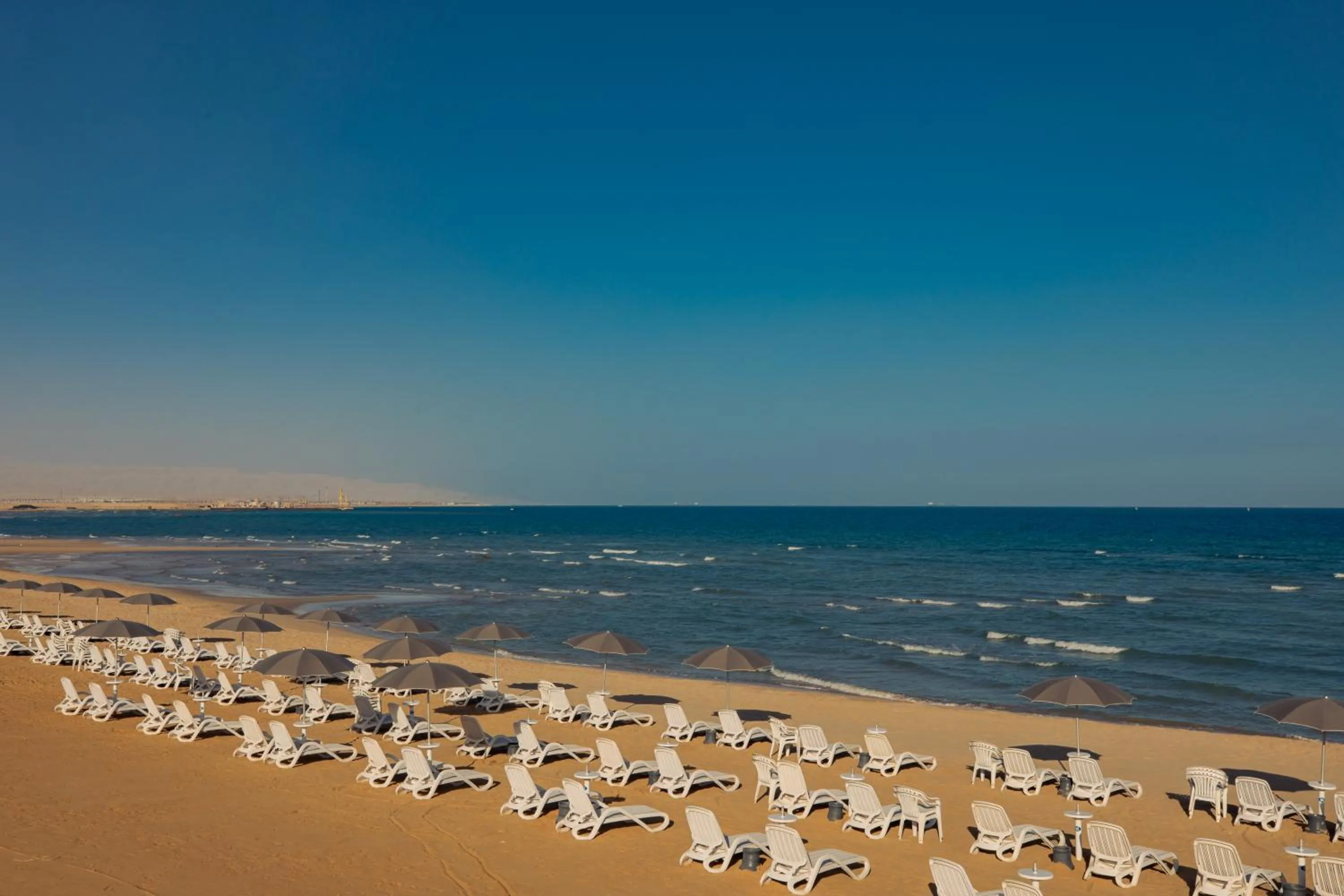 Beach in Stella Di Mare Grand Hotel