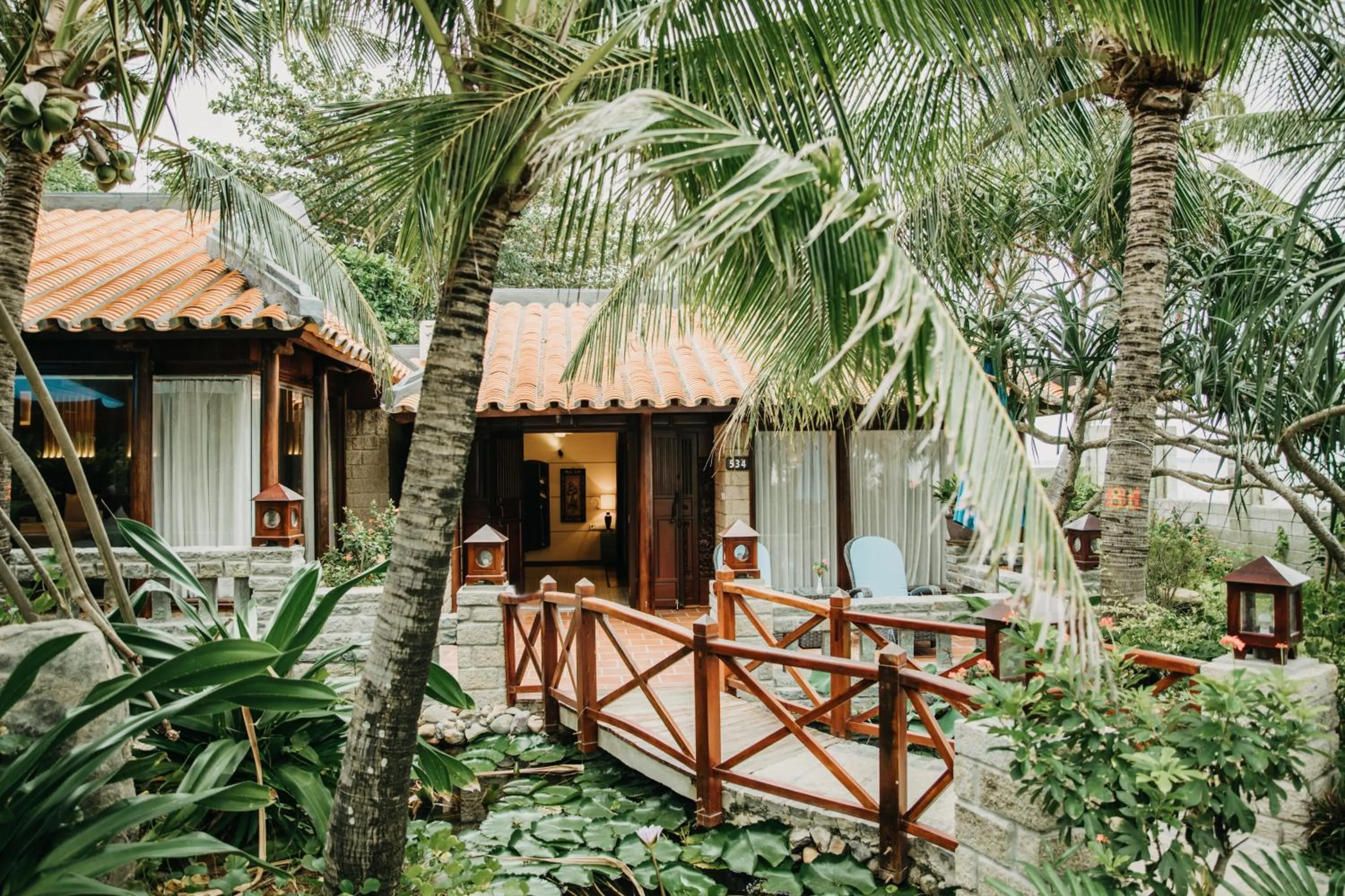 Natural landscape in Hoang Ngoc Beach Resort