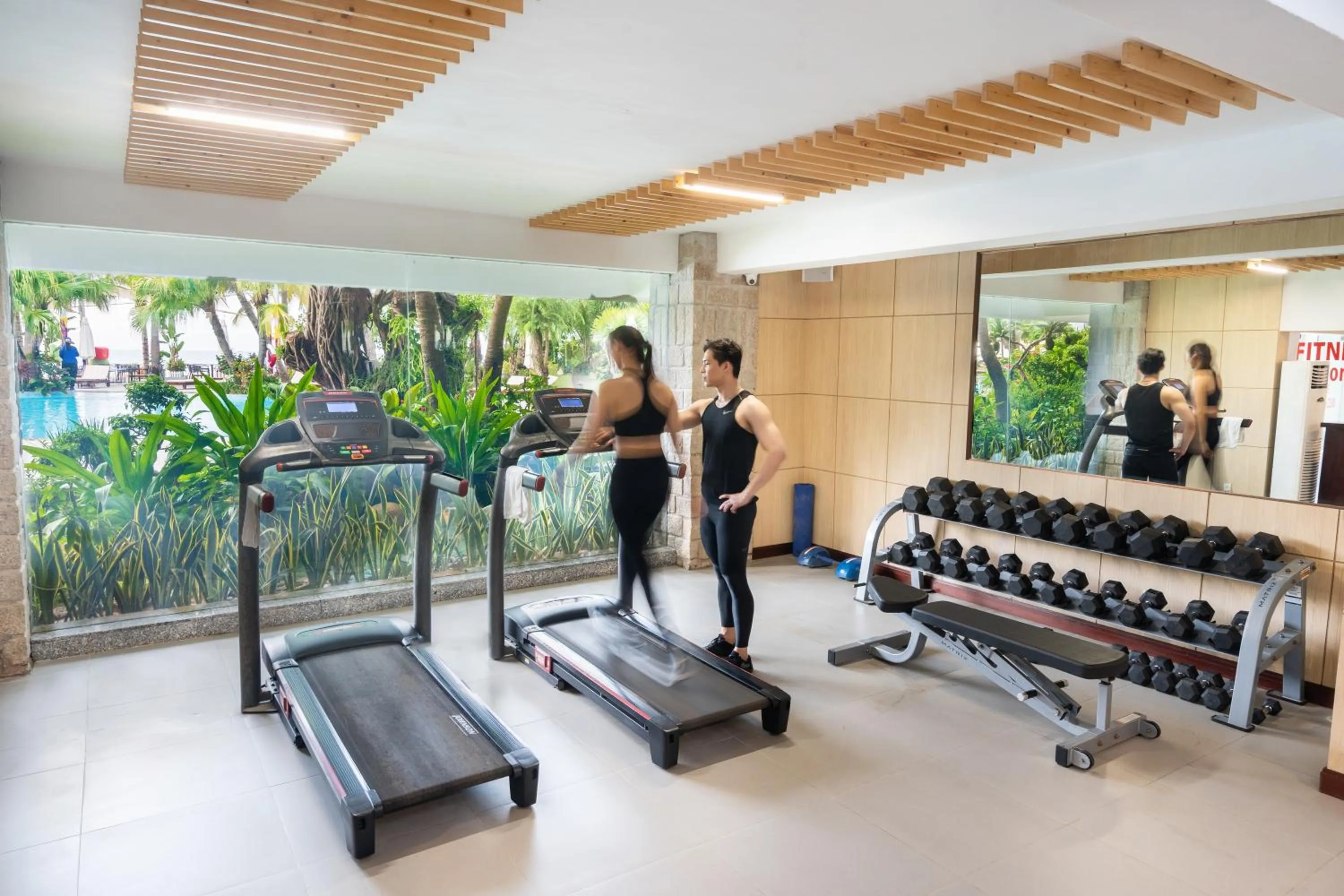 Fitness centre/facilities in Hoang Ngoc Beach Resort