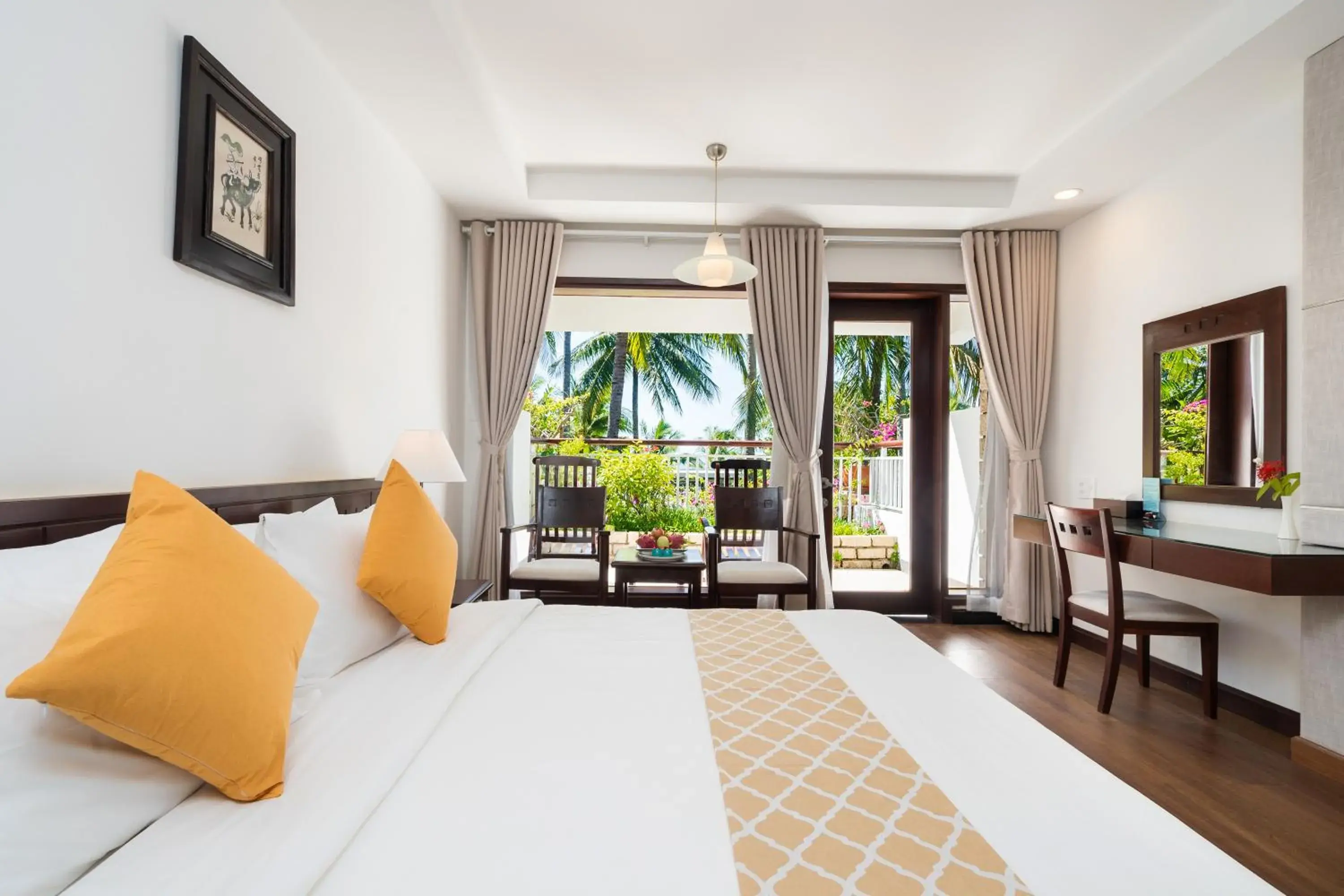 Bedroom, Bed in Hoang Ngoc Beach Resort Bedroom, Bed in Hoang Ngoc Beach Resort