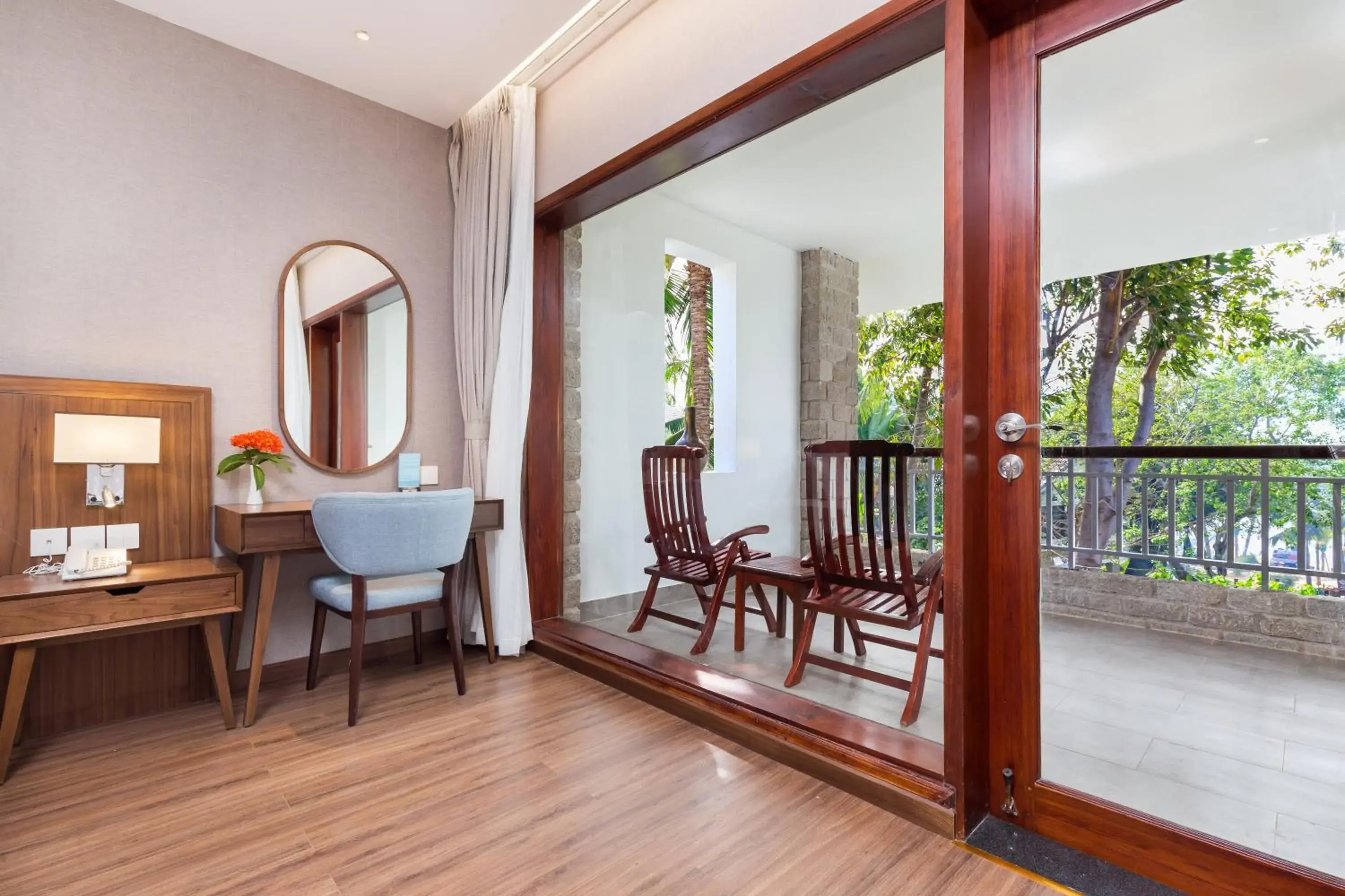 Seating area in Hoang Ngoc Beach Resort Seating area in Hoang Ngoc Beach Resort