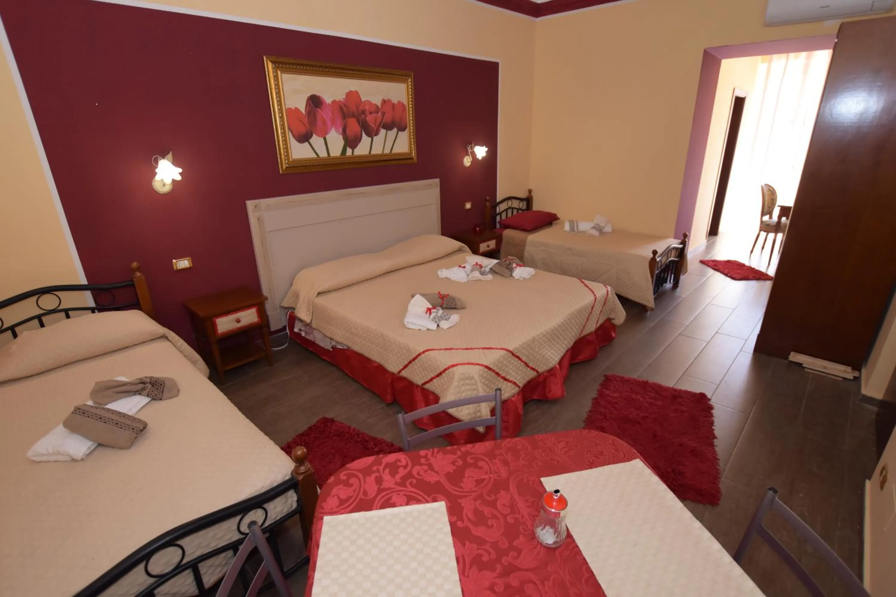 Bed in B&B Empedocle