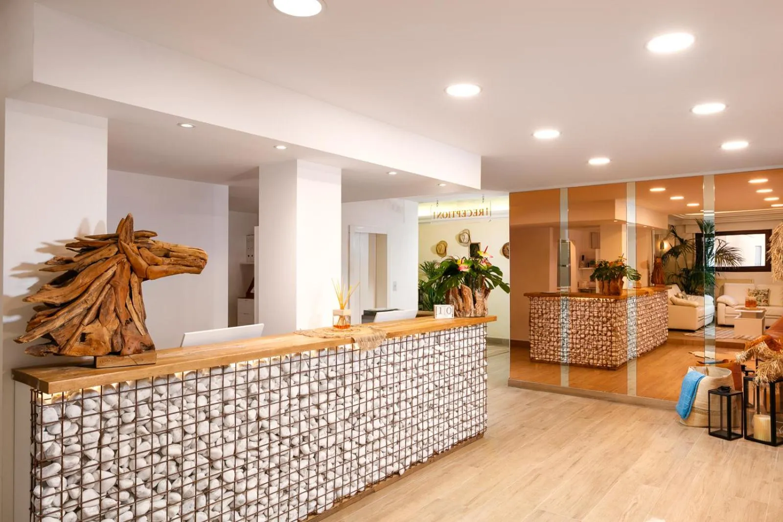 Lobby or reception in Hotel Bellariva