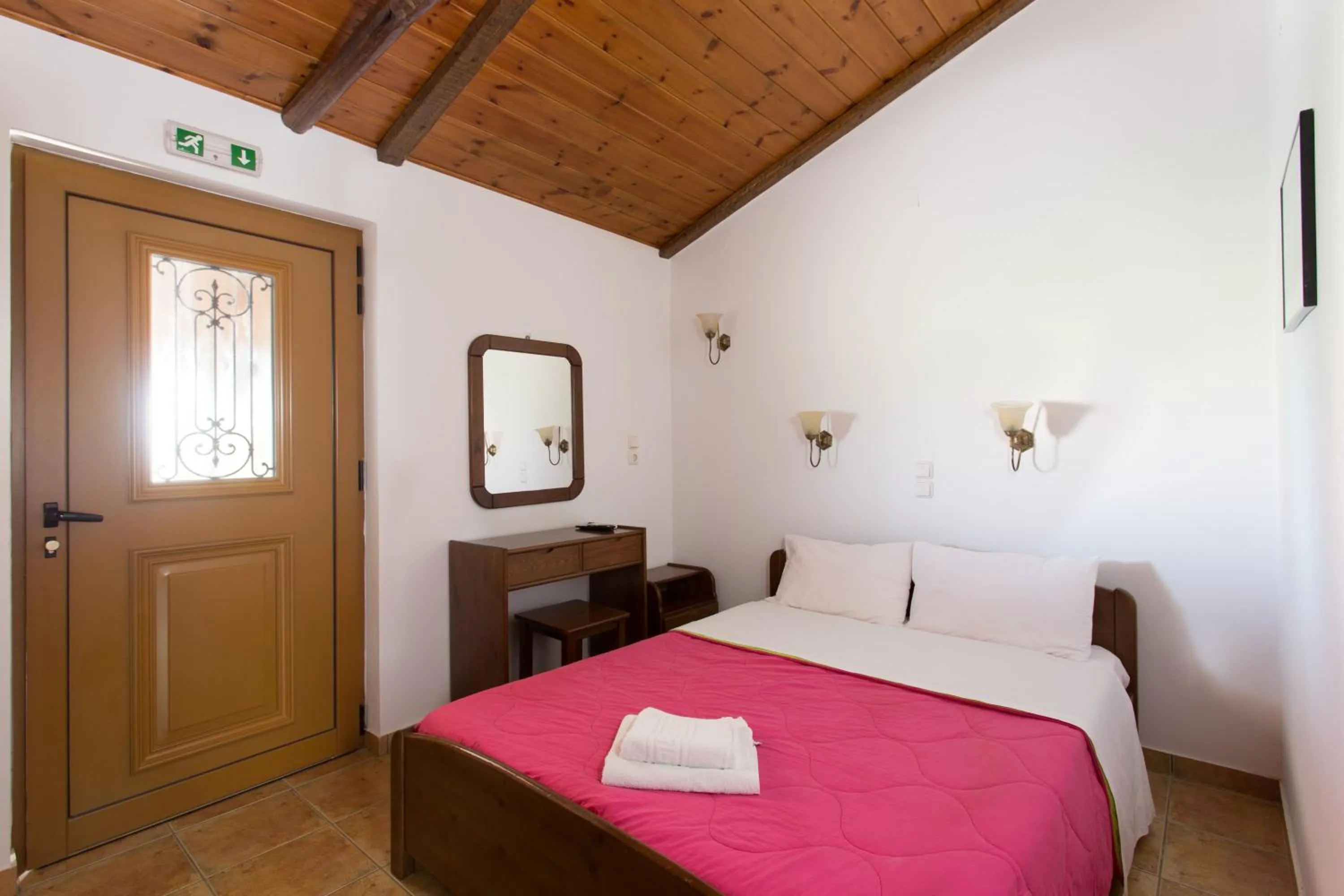 Bedroom, Bed in Georgia's Houses (Melitzanakia)