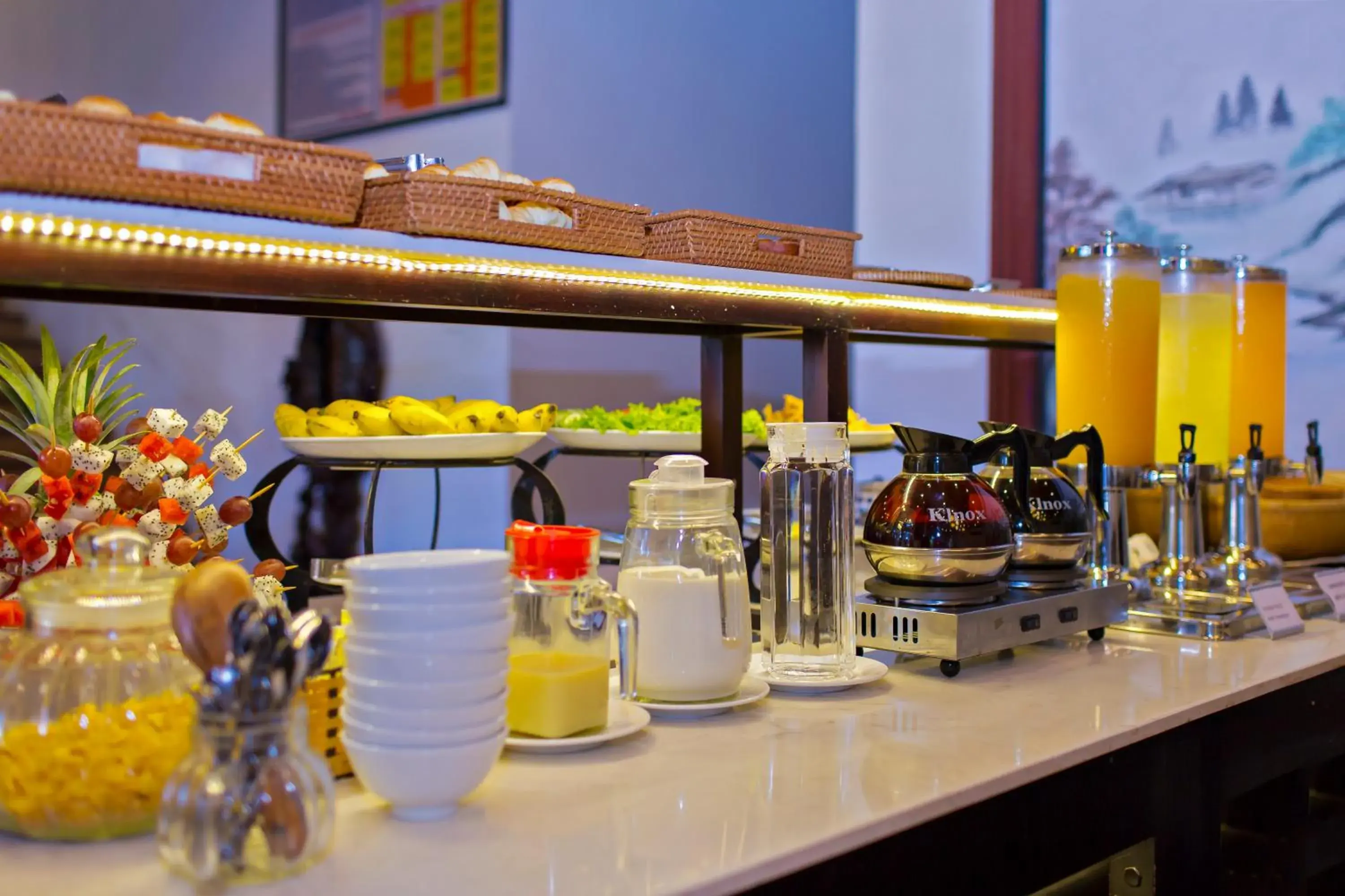 Buffet breakfast in Hoi An Hai Au Boutique Hotel Buffet breakfast in Hoi An Hai Au Boutique Hotel