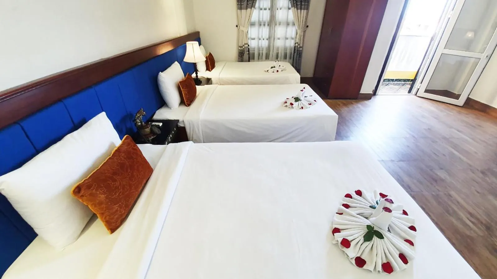 Bed in Hoi An Hai Au Boutique Hotel